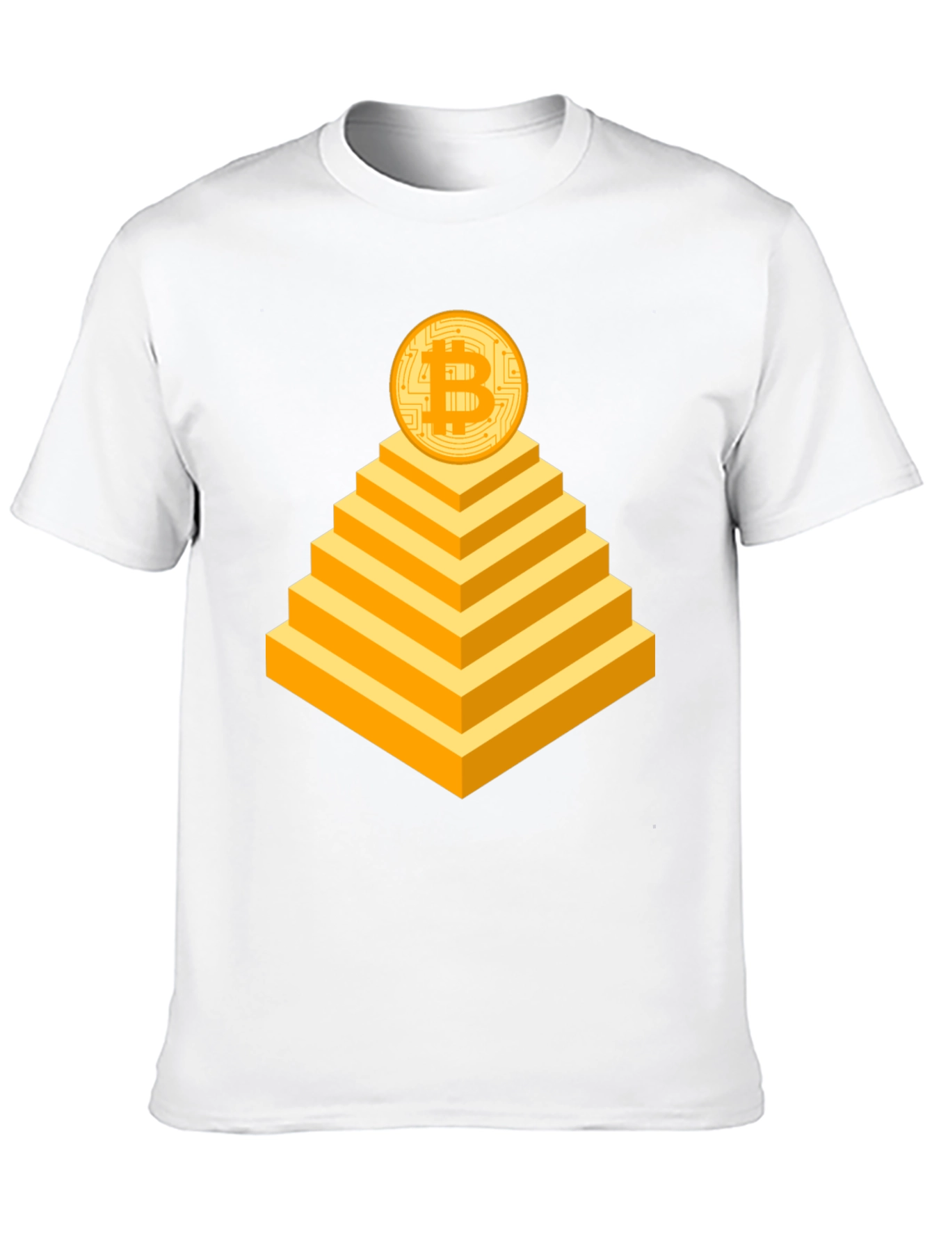 Bitcoin Pyramid T-Shirt - Crypto Currency Tee