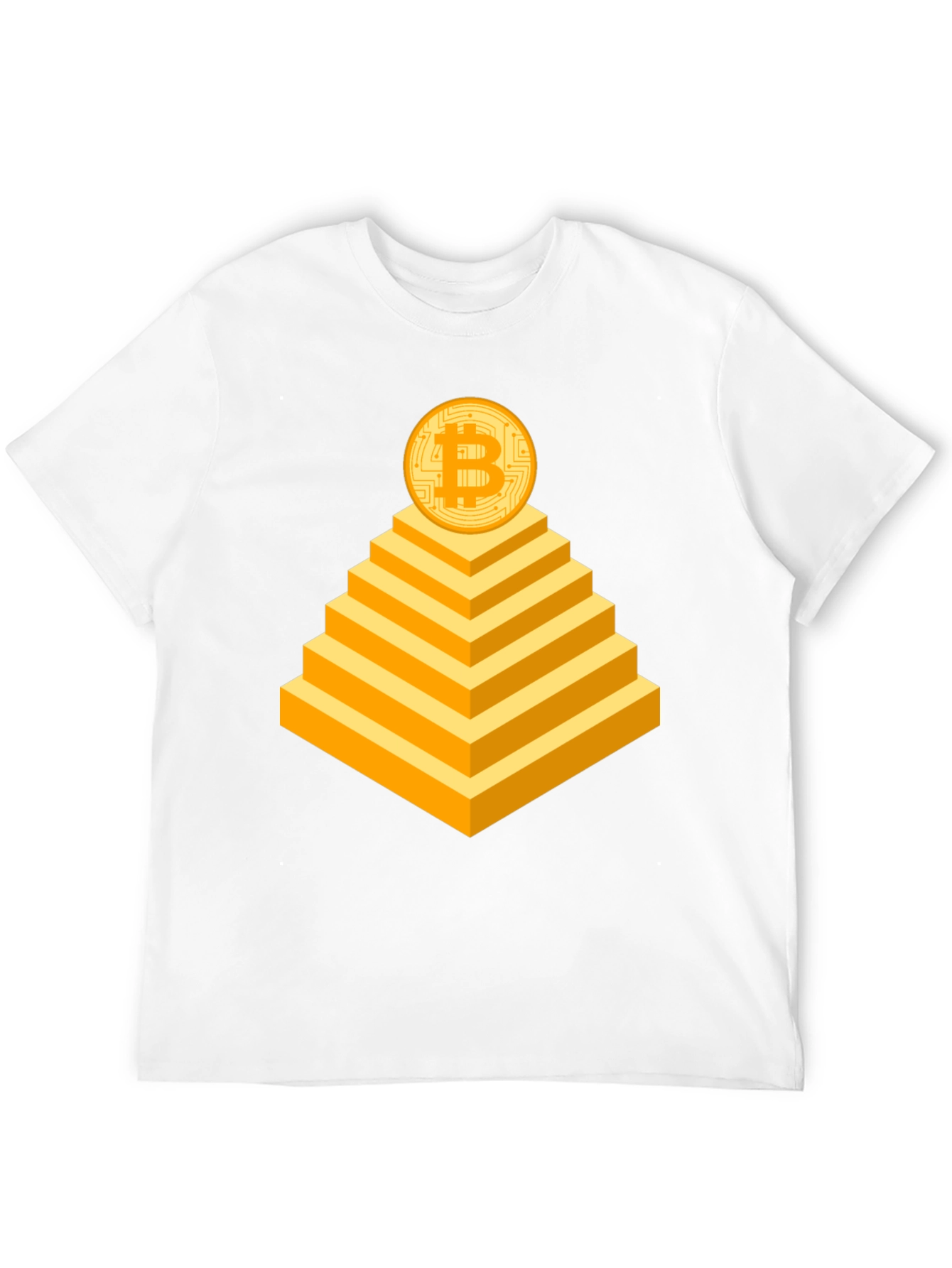 Bitcoin Pyramid T-Shirt - Crypto Currency Tee