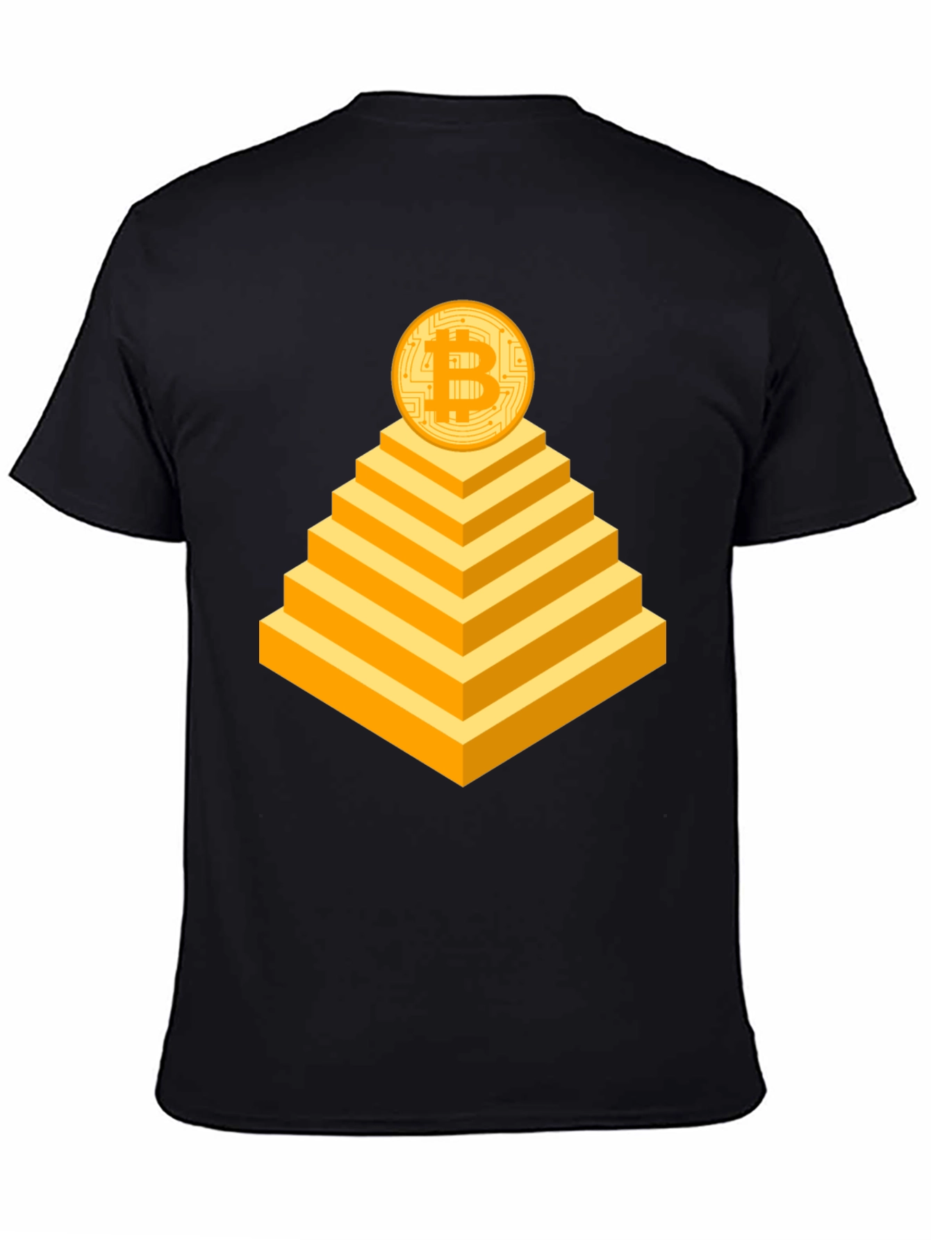 Bitcoin Pyramid T-Shirt - Crypto Currency Tee