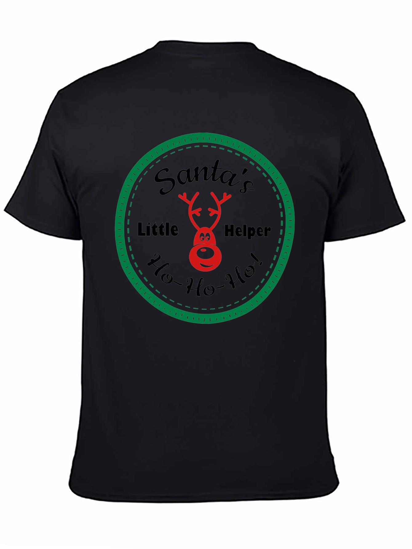 Santas Little Helper Holiday T-Shirt