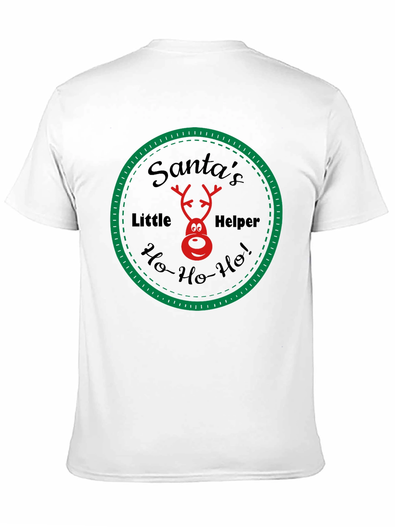Santas Little Helper Holiday T-Shirt