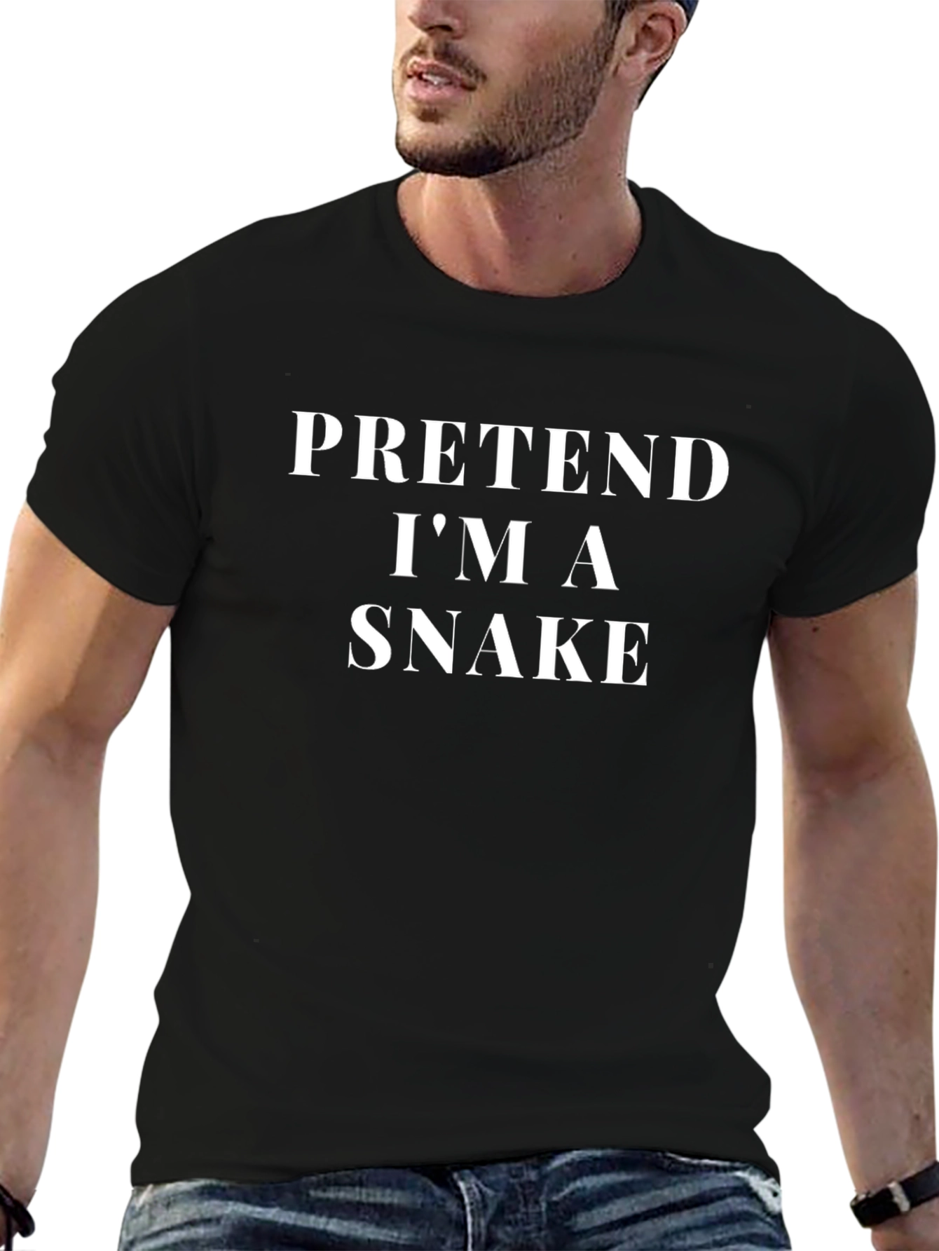 Pretend Im A Snake Graphic Tee