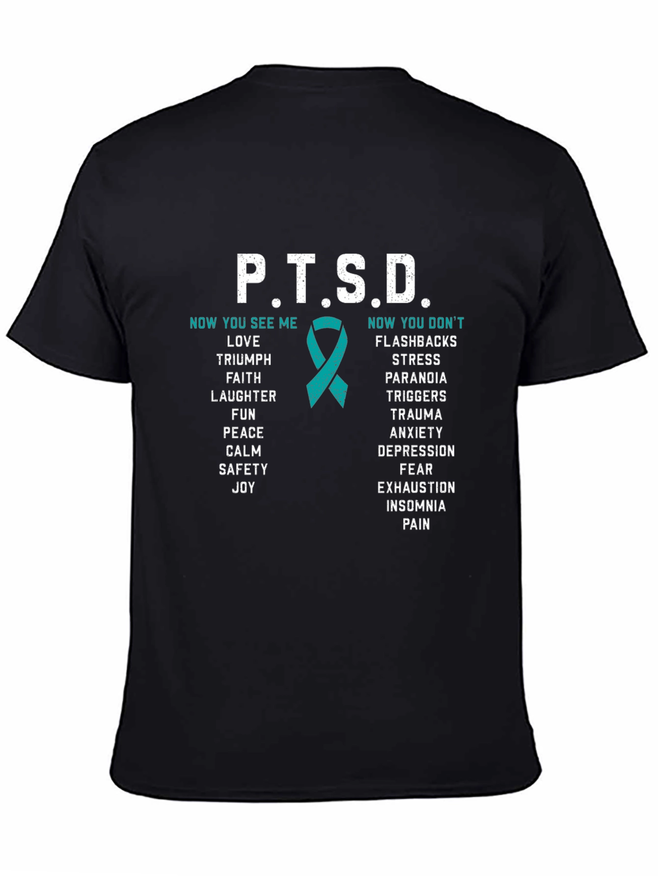 P.T.S.D. Awareness Graphic T-Shirt