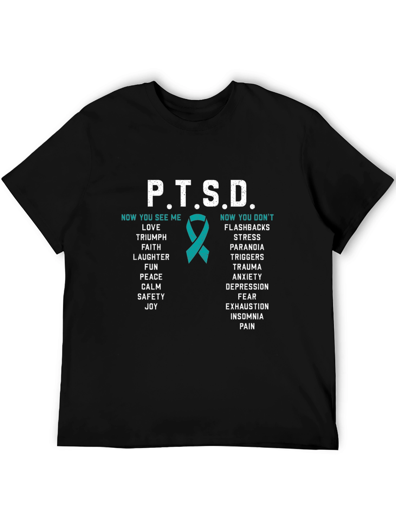 P.T.S.D. Awareness Graphic T-Shirt