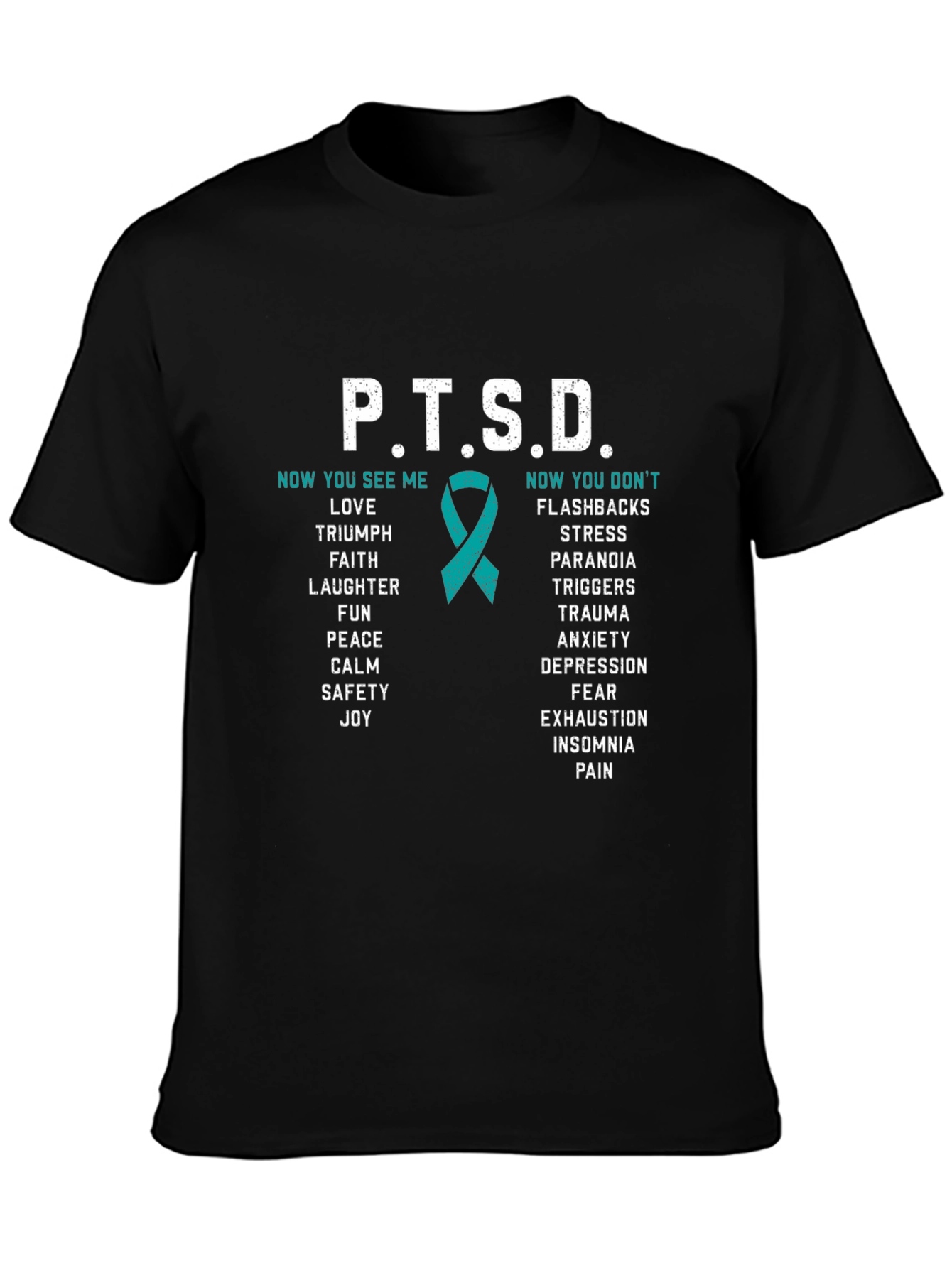 P.T.S.D. Awareness Graphic T-Shirt