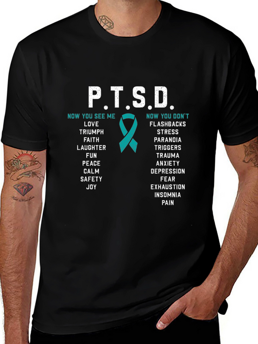 P.T.S.D. Awareness Graphic T-Shirt