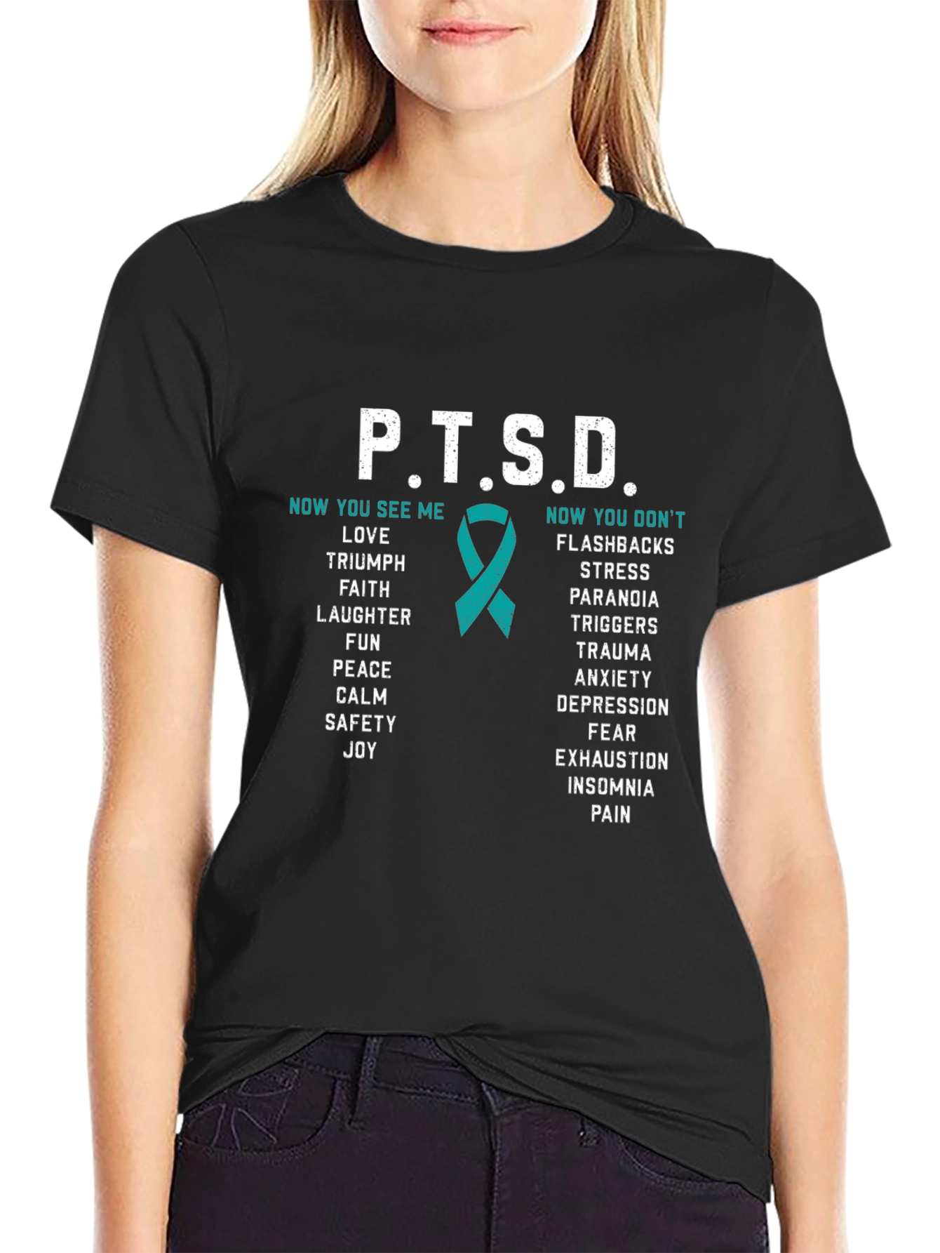 P.T.S.D. Awareness Graphic T-Shirt
