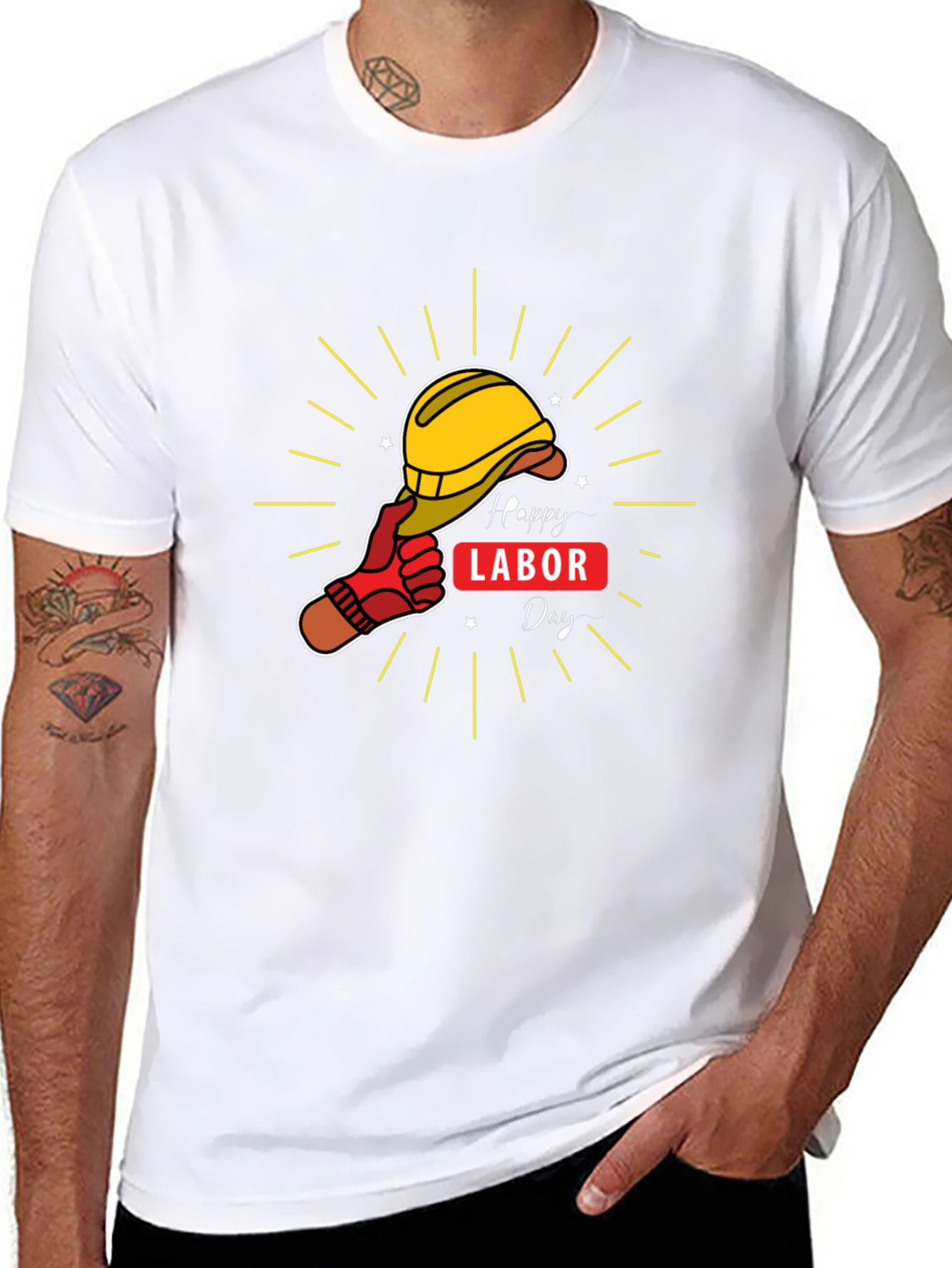 Happy Labor Day Graphic T-Shirt