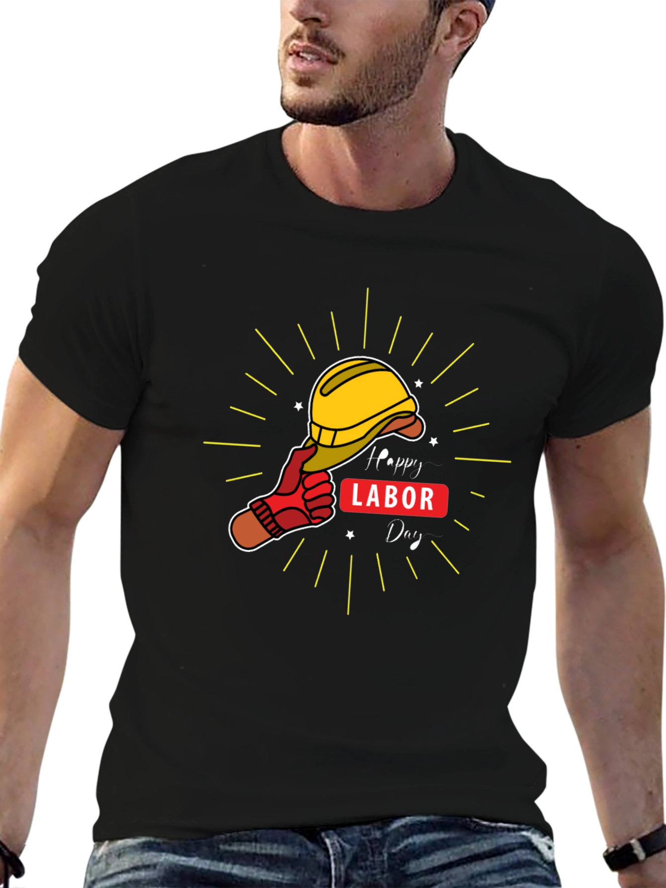 Happy Labor Day Graphic T-Shirt