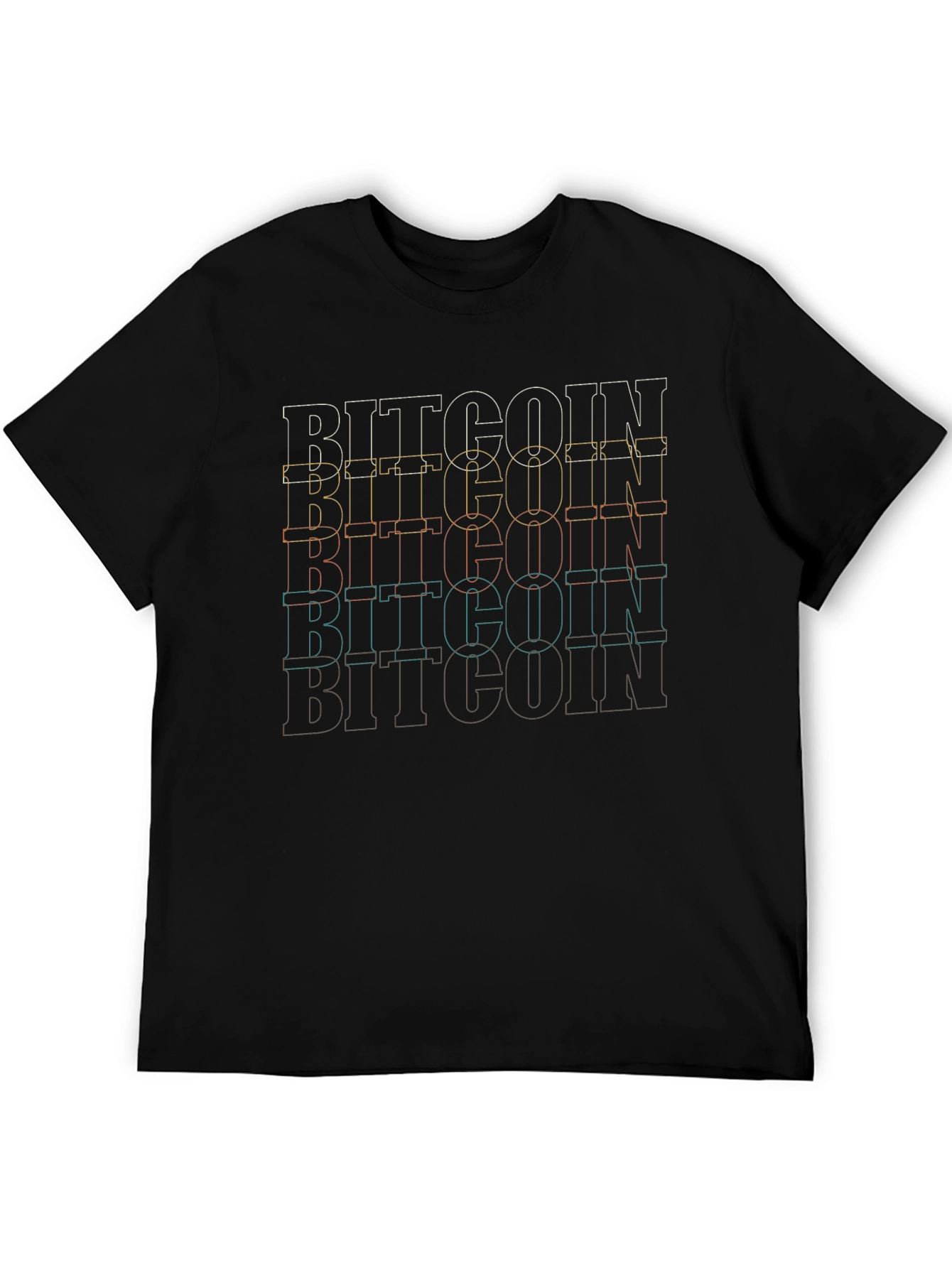 Bitcoin Retro Style Graphic Tee