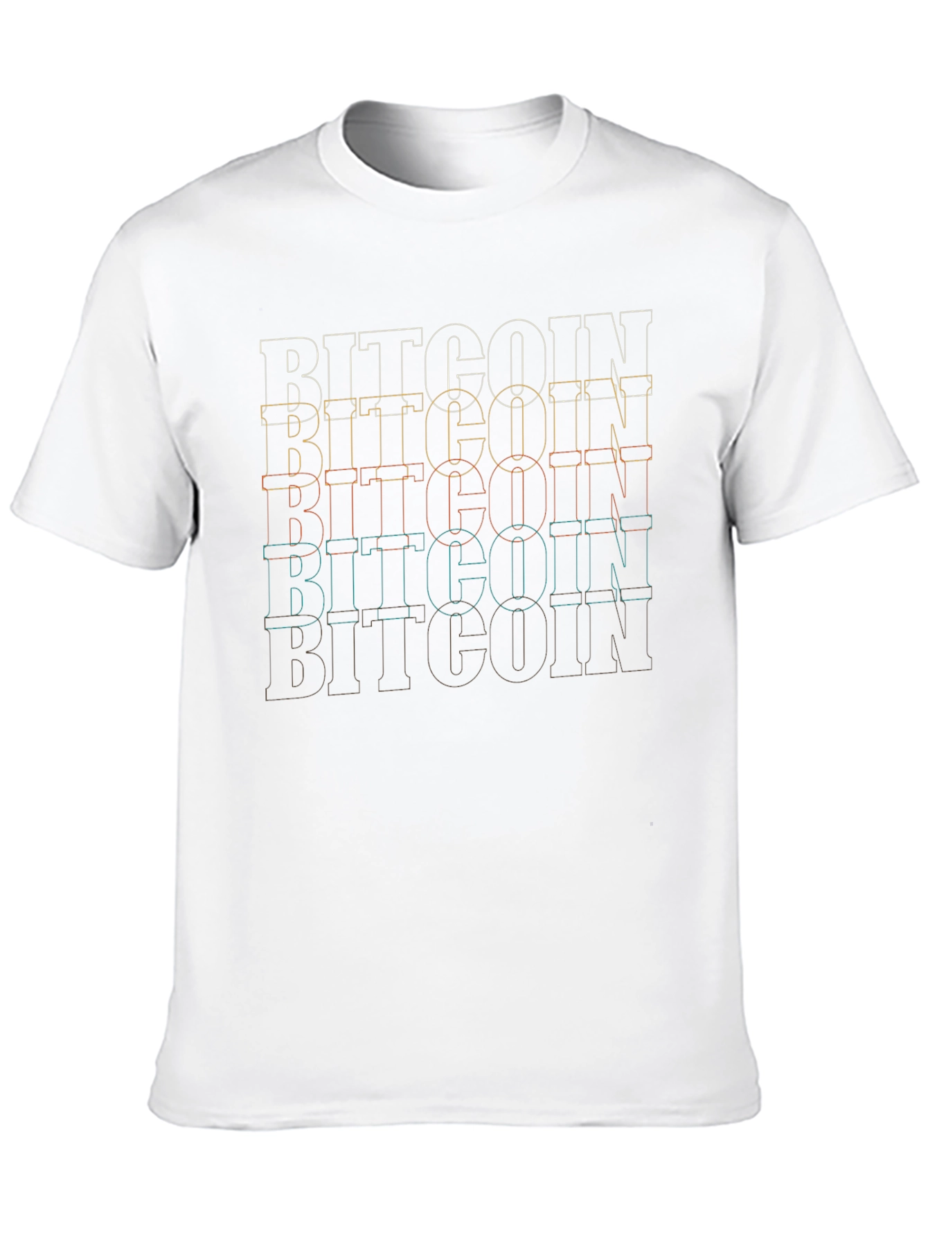 Bitcoin Retro Style Graphic Tee