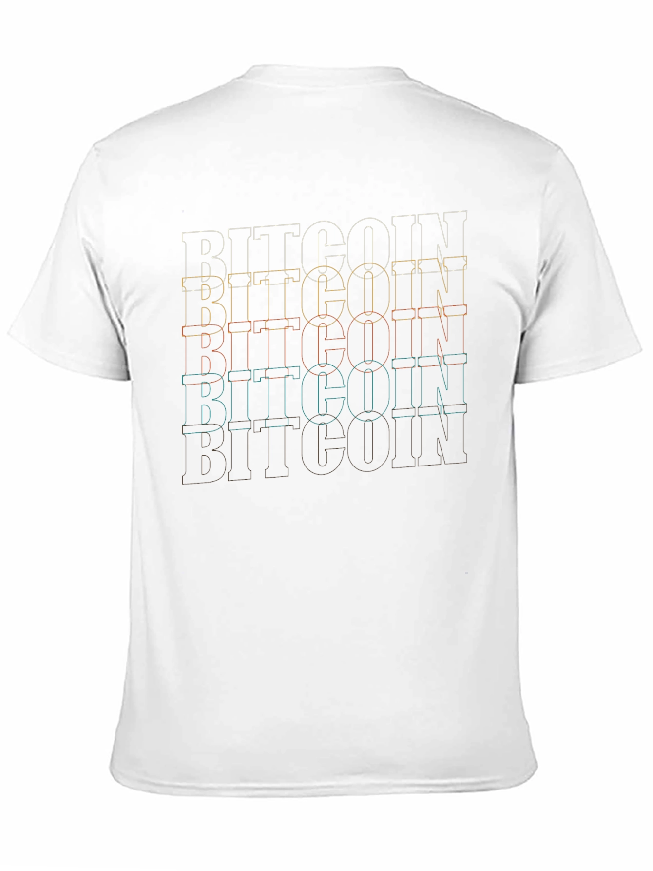 Bitcoin Retro Style Graphic Tee