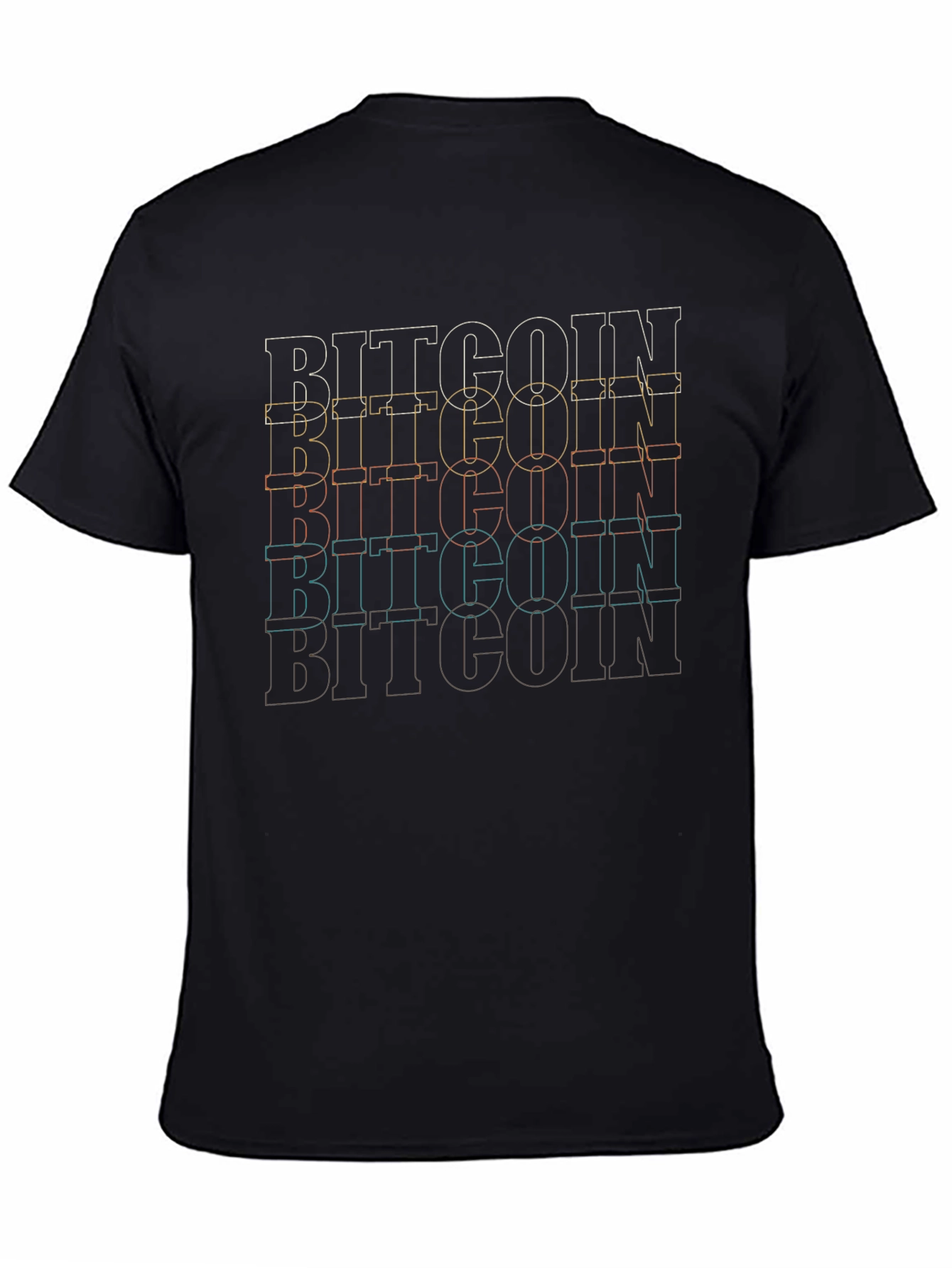 Bitcoin Retro Style Graphic Tee