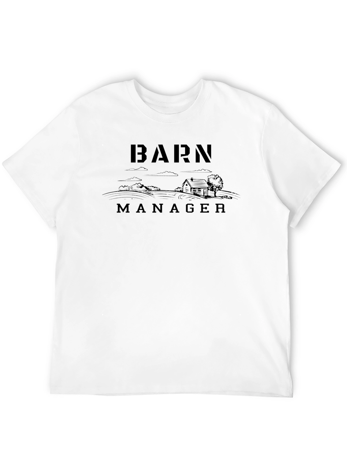 Barn Manager T-Shirt Farm Life Tee