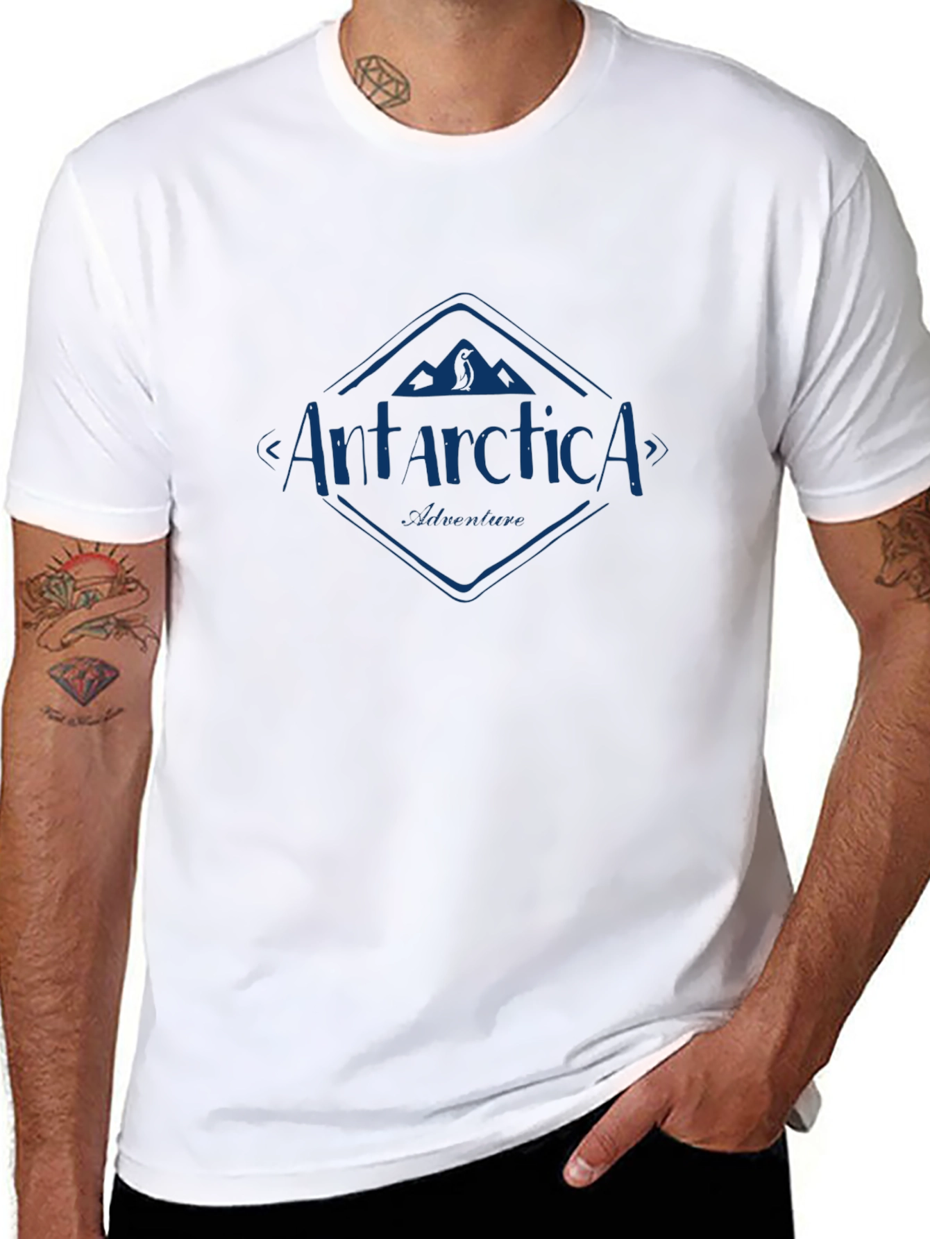 Antarctica Adventure Black T-Shirt