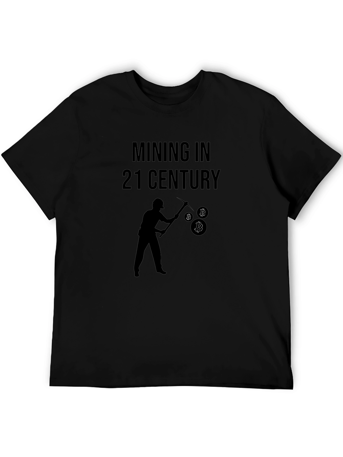 Mining in 21st Century T-Shirt Bitcoin Miner