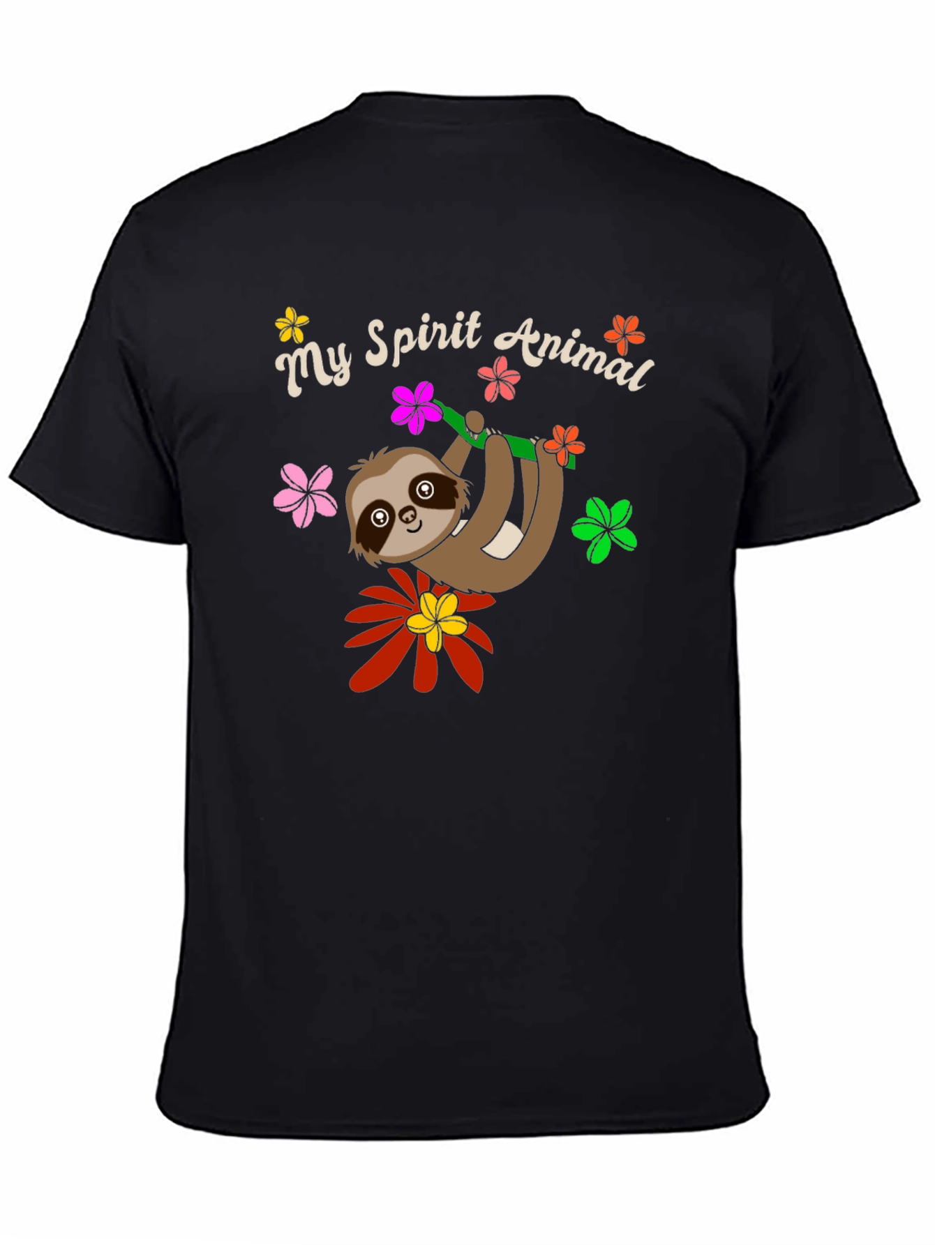 Sloth Spirit Animal Graphic Tee