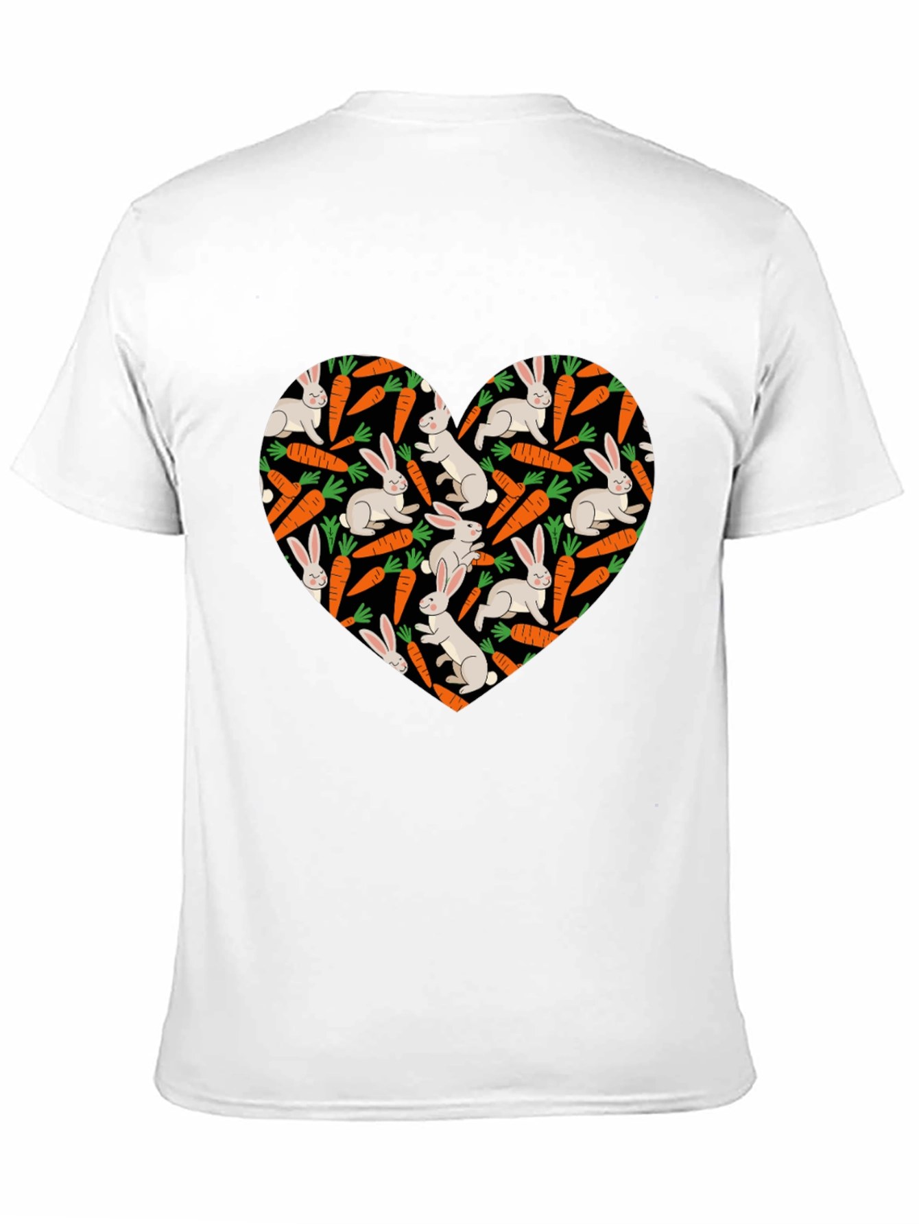 Rabbit & Carrot Heart Tee