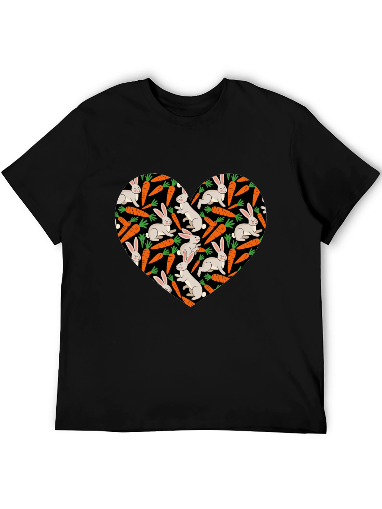 Rabbit & Carrot Heart Tee
