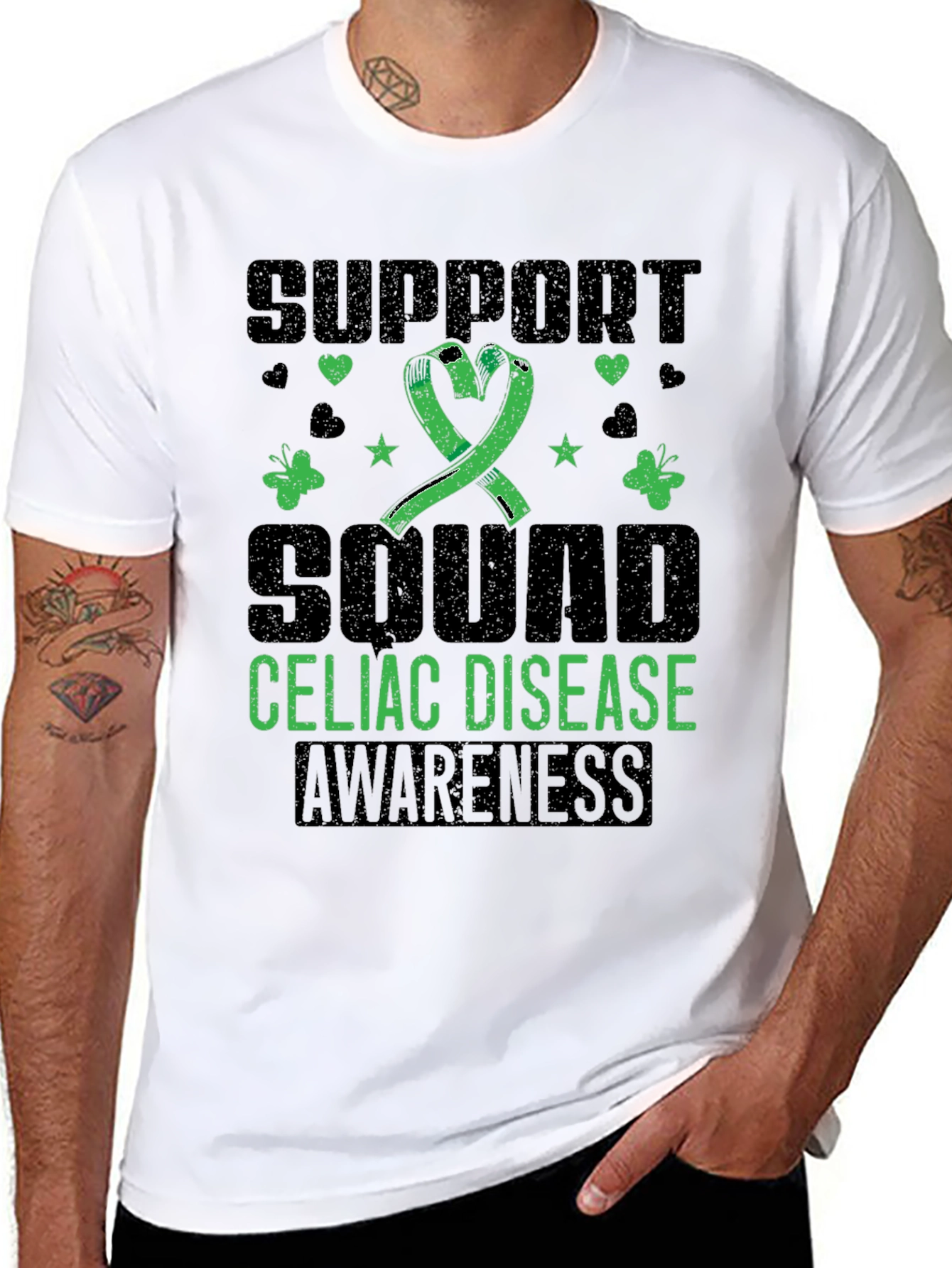 Celiac Disease Awareness Support Squad T-Shirt
