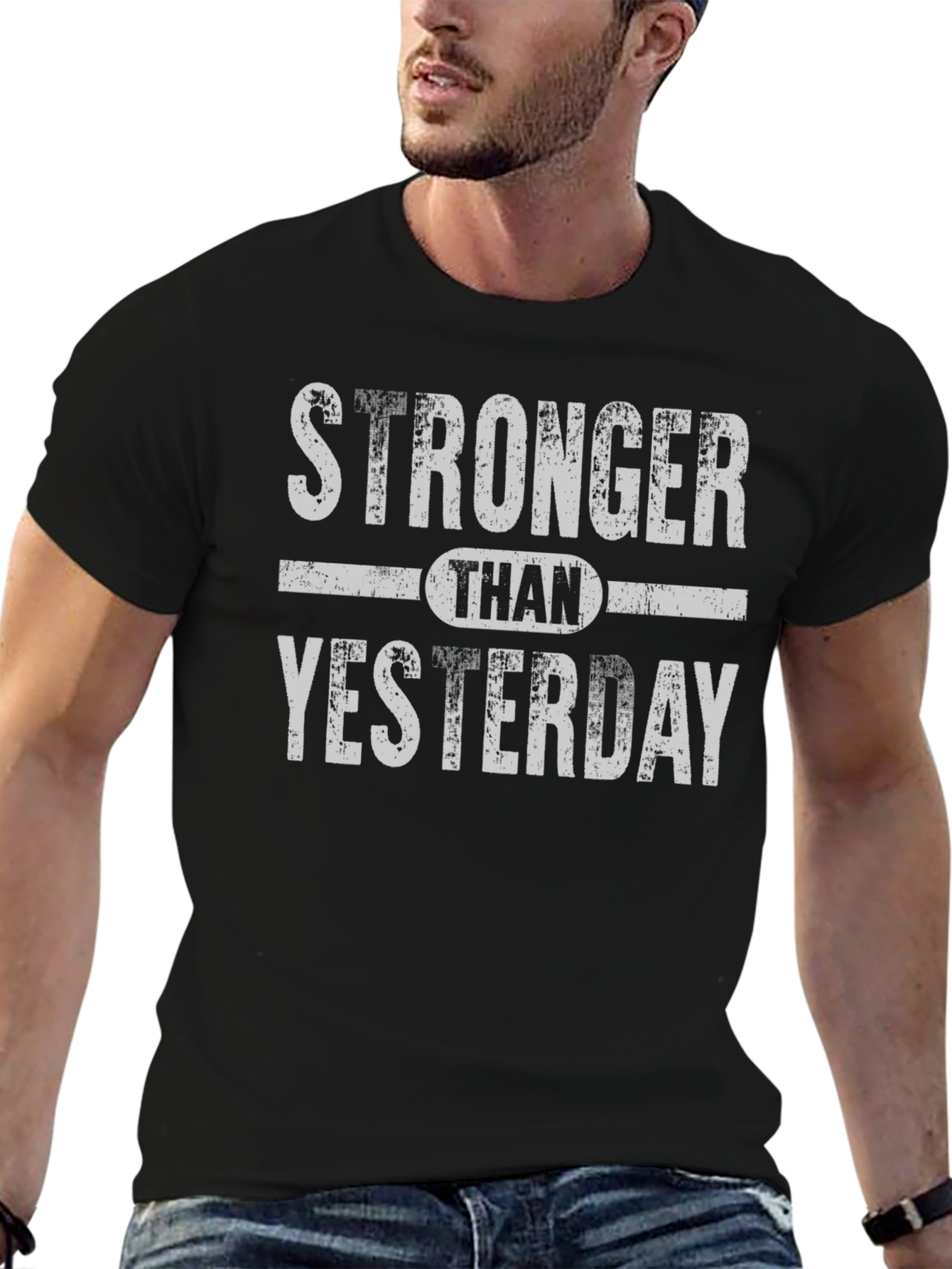 Stronger Than Yesterday Graphic Tee