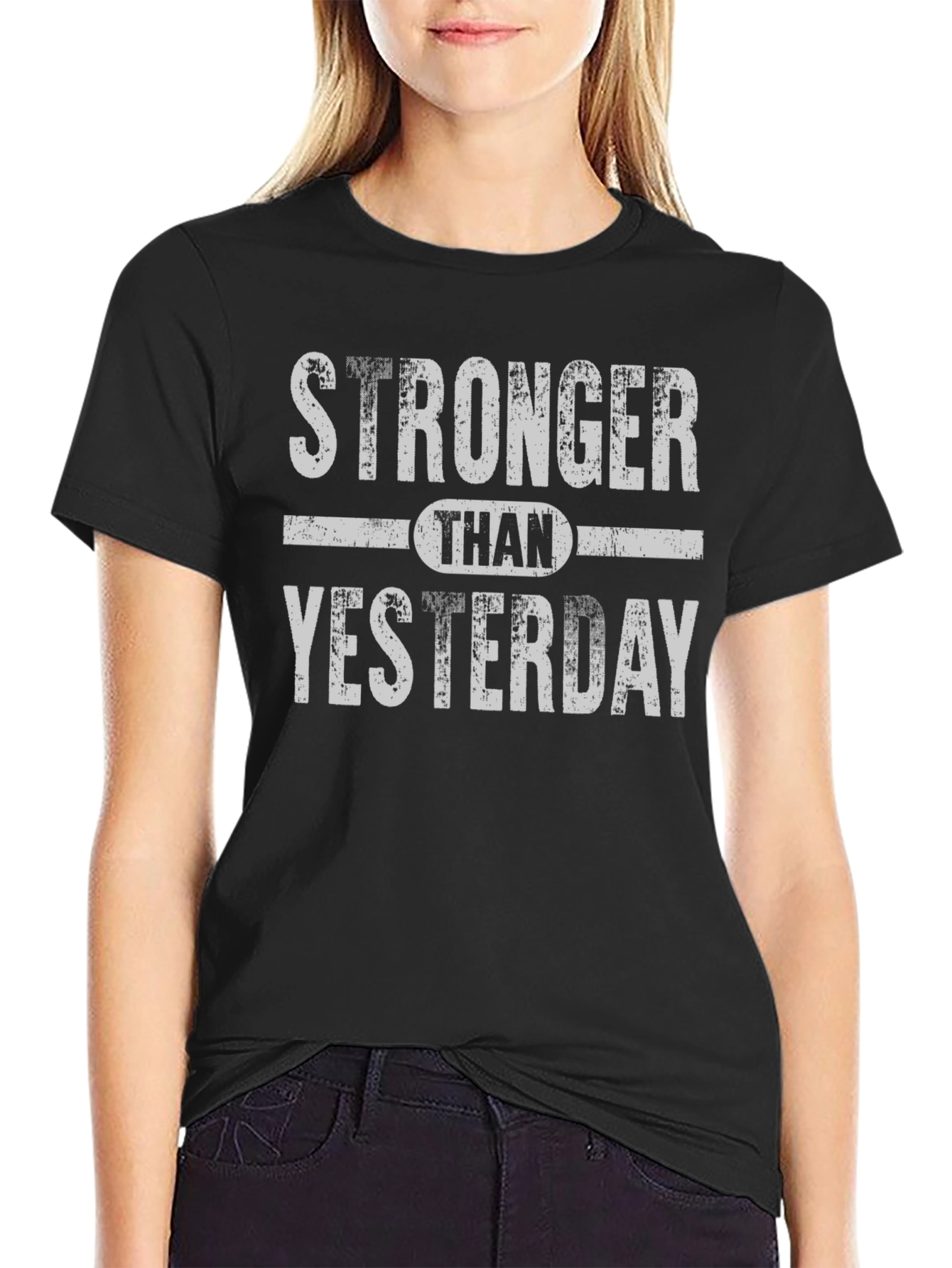 Stronger Than Yesterday Graphic Tee