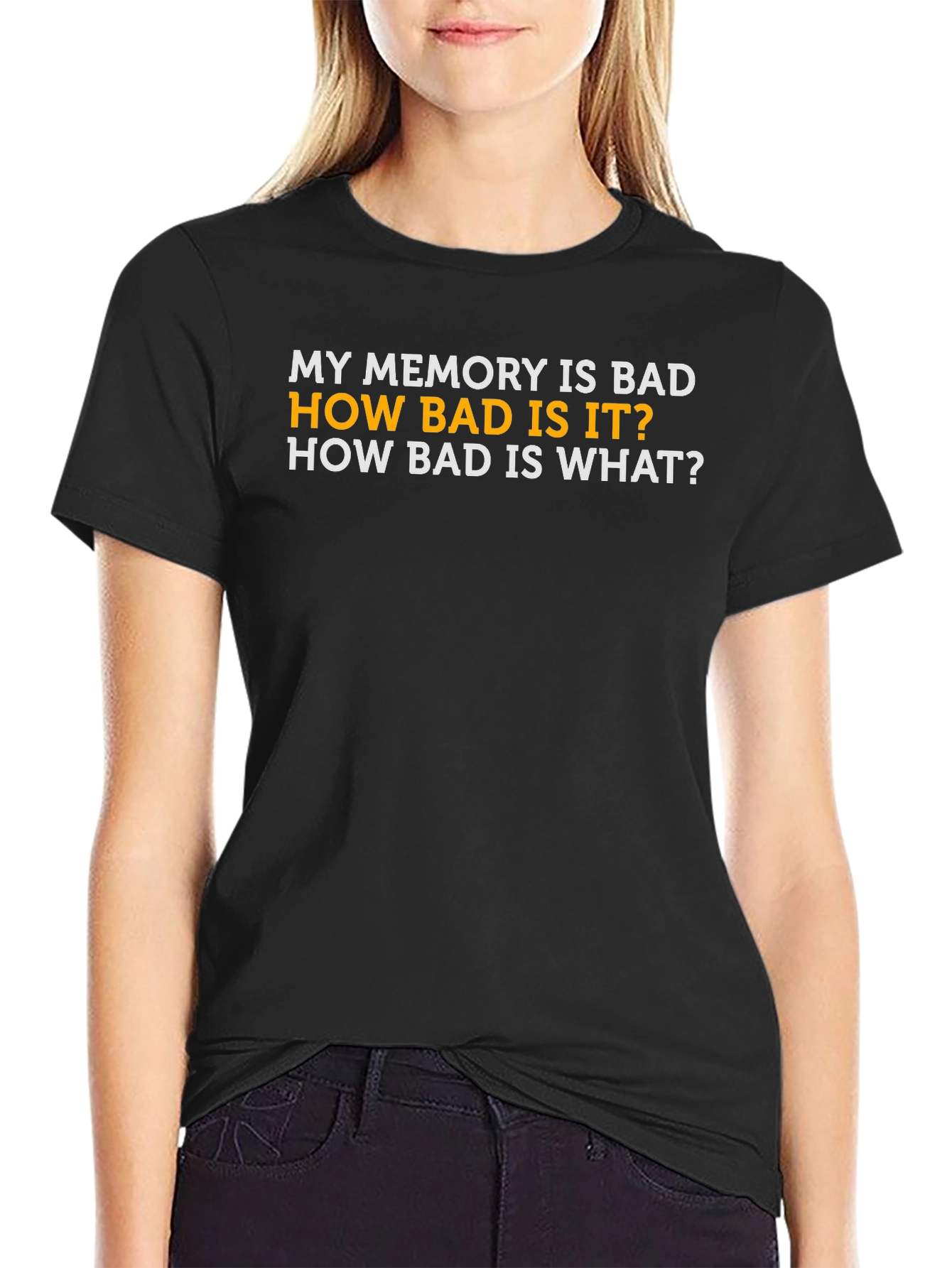 Funny Memory Loss Graphic T-Shirt