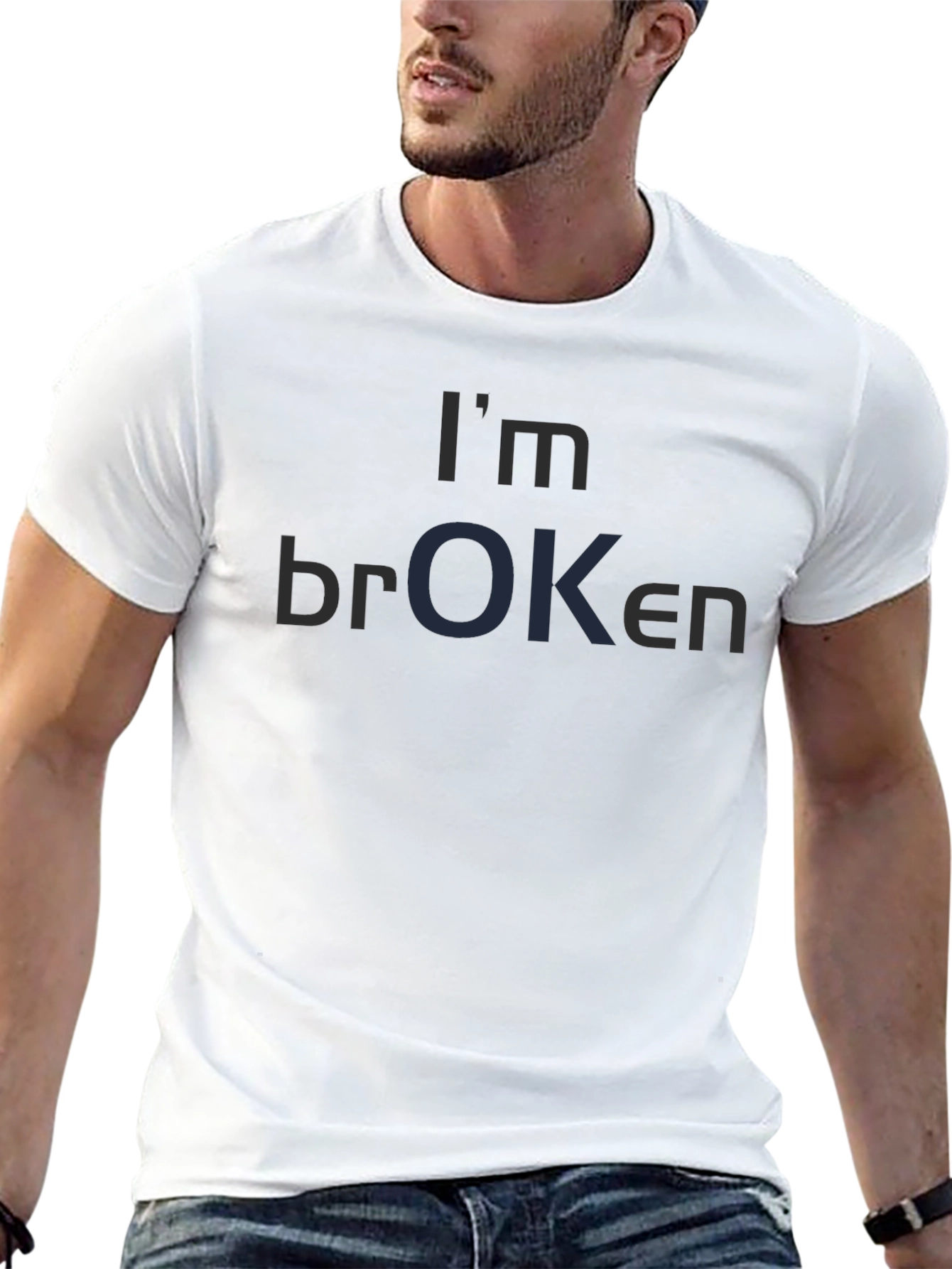 Im OKen Graphic Tee - Soft & Comfy