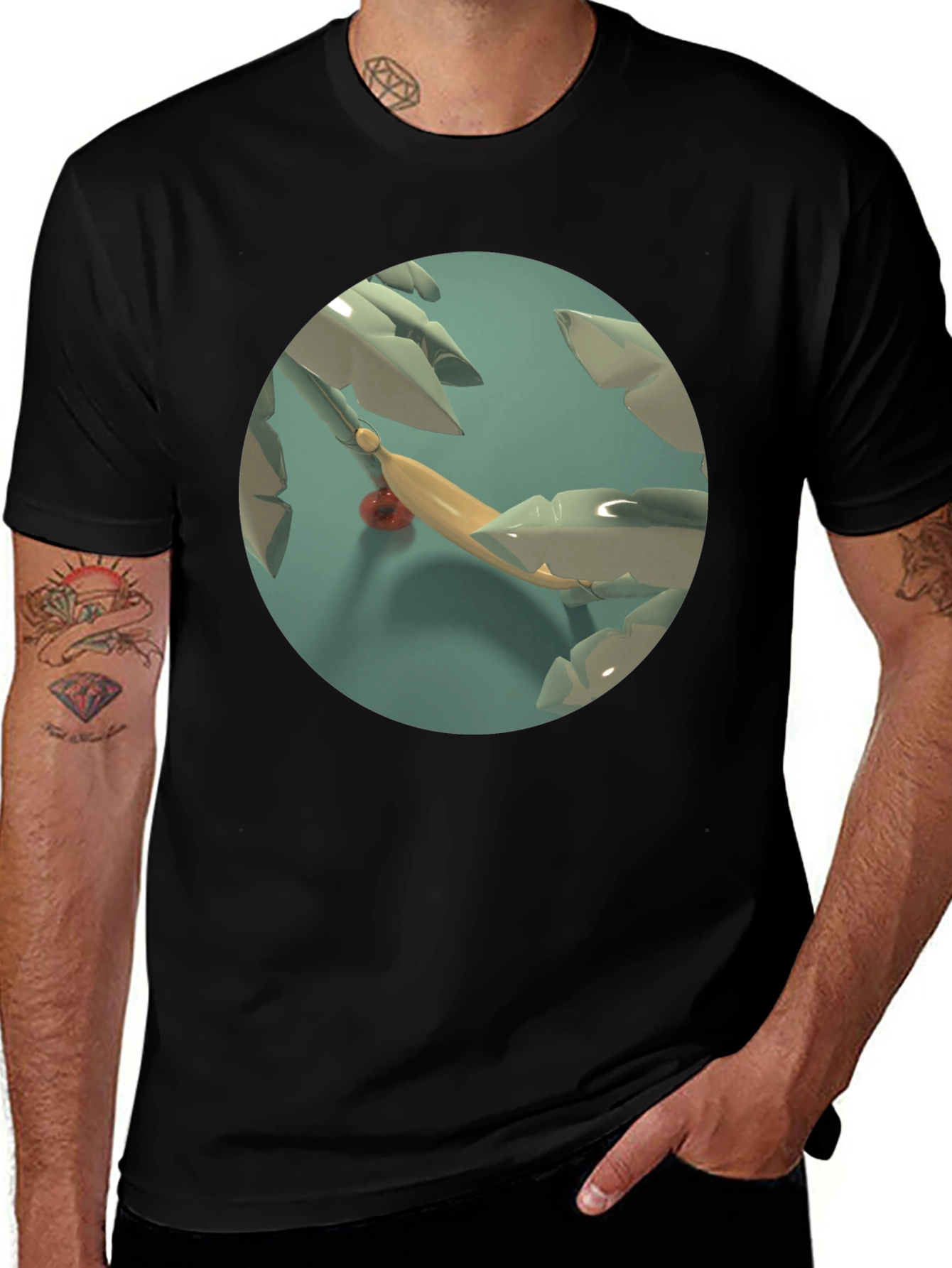 Abstract Art T-Shirt - Modern Graphic Tee