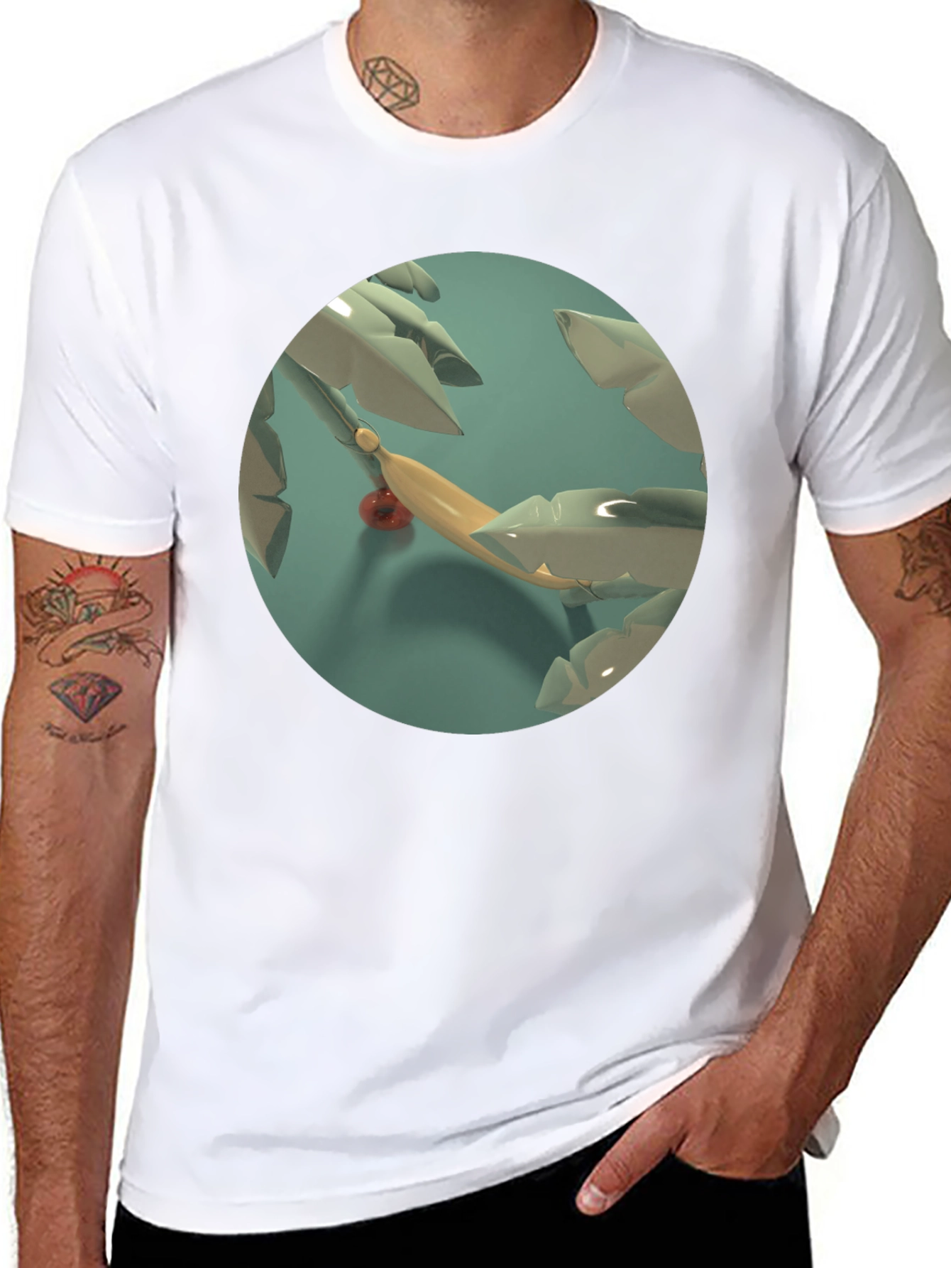 Abstract Art T-Shirt - Modern Graphic Tee