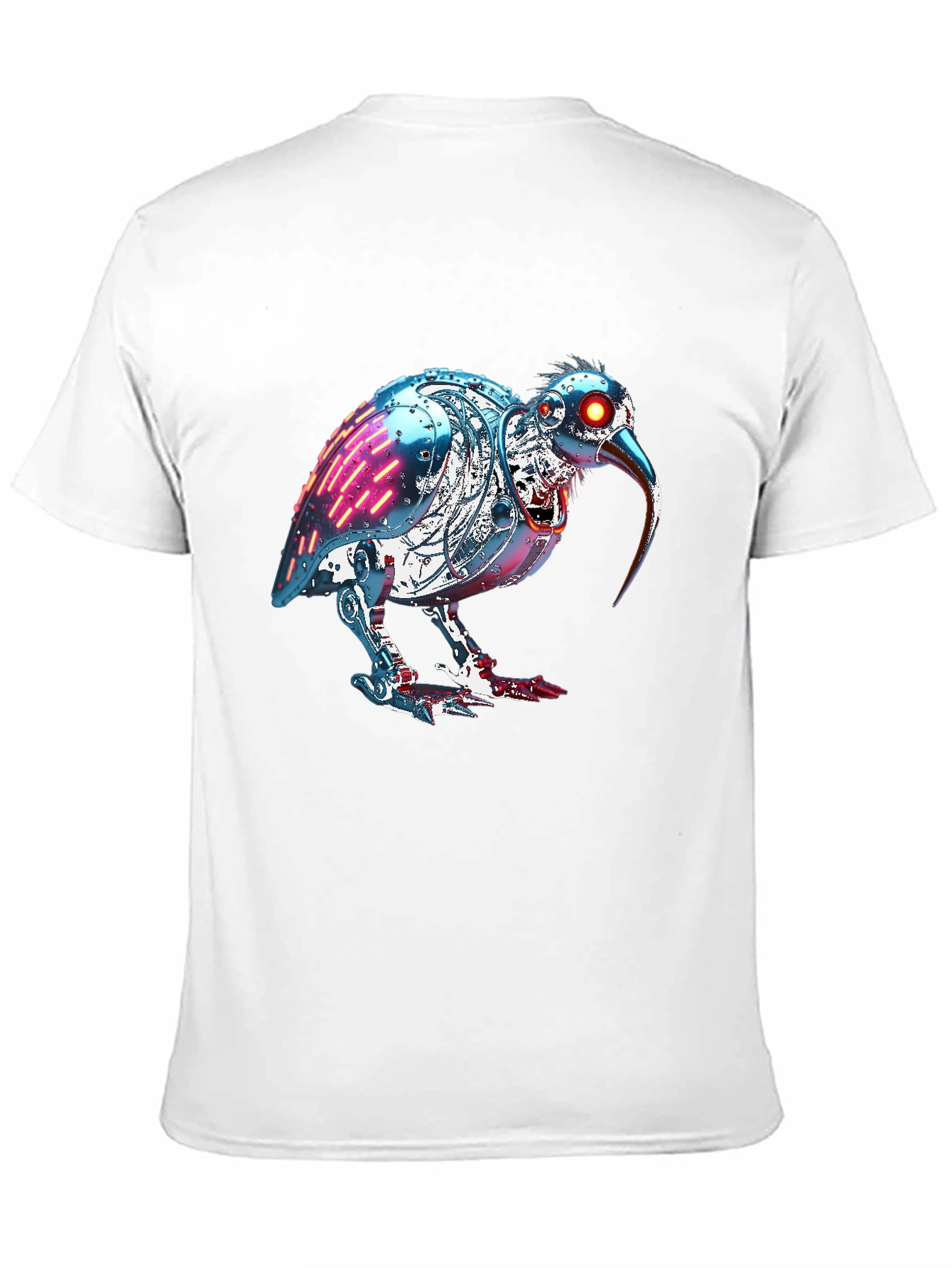 Robotic Kiwi Bird Graphic Tee