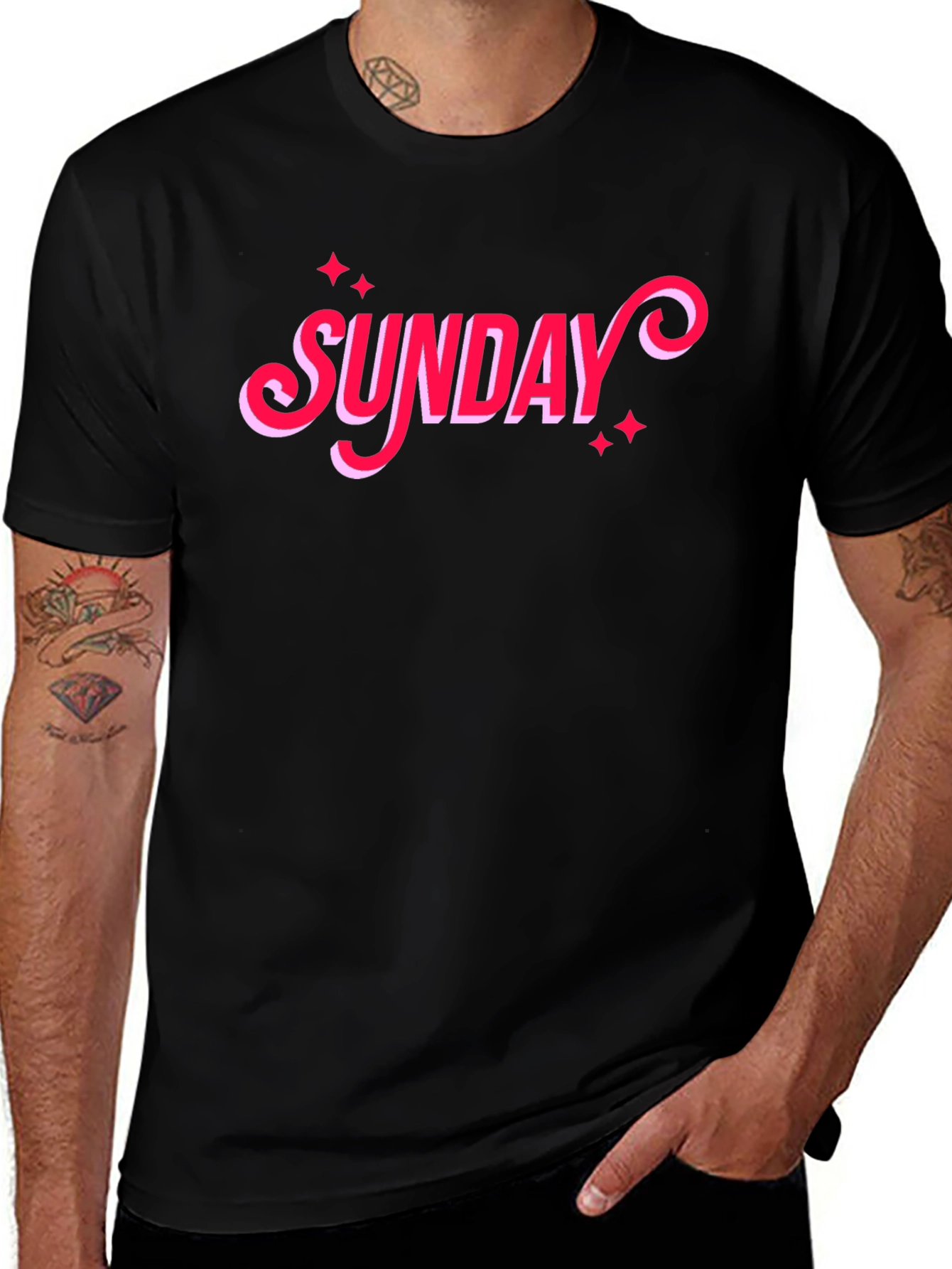 Sunday Graphic T-Shirt - Casual Style