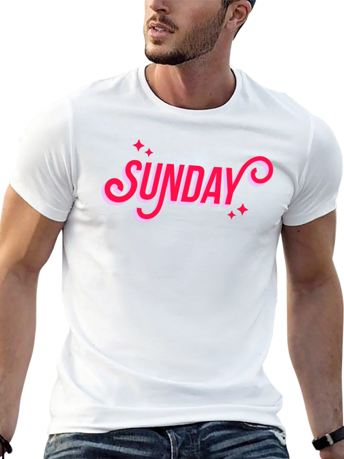 Sunday Graphic T-Shirt - Casual Style