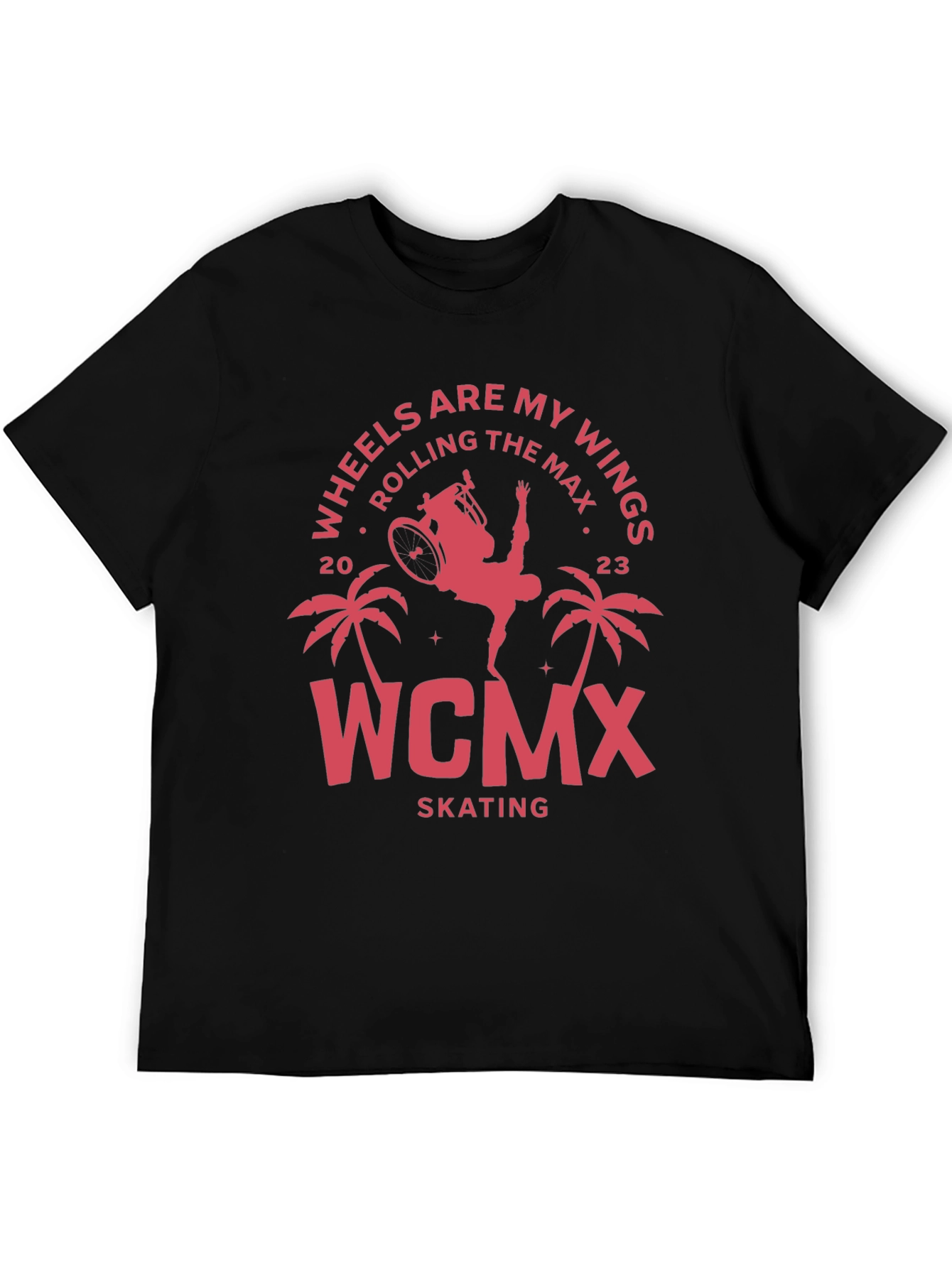 Wheels Are My Wings Skating T-Shirt