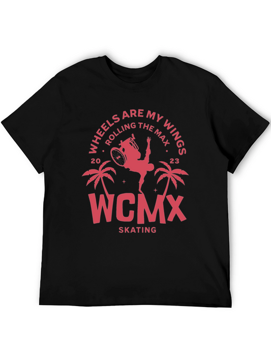 Wheels Are My Wings Skating T-Shirt