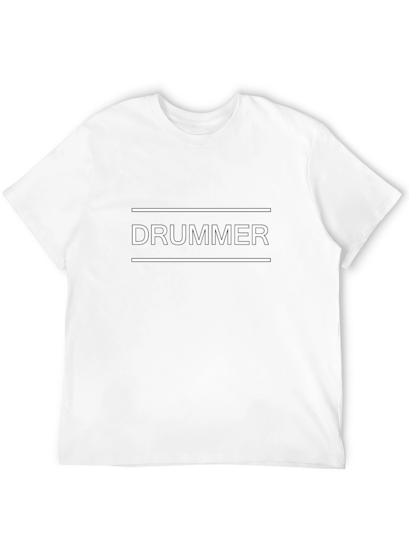 Drummer Graphic T-Shirt - Music Lover Tee