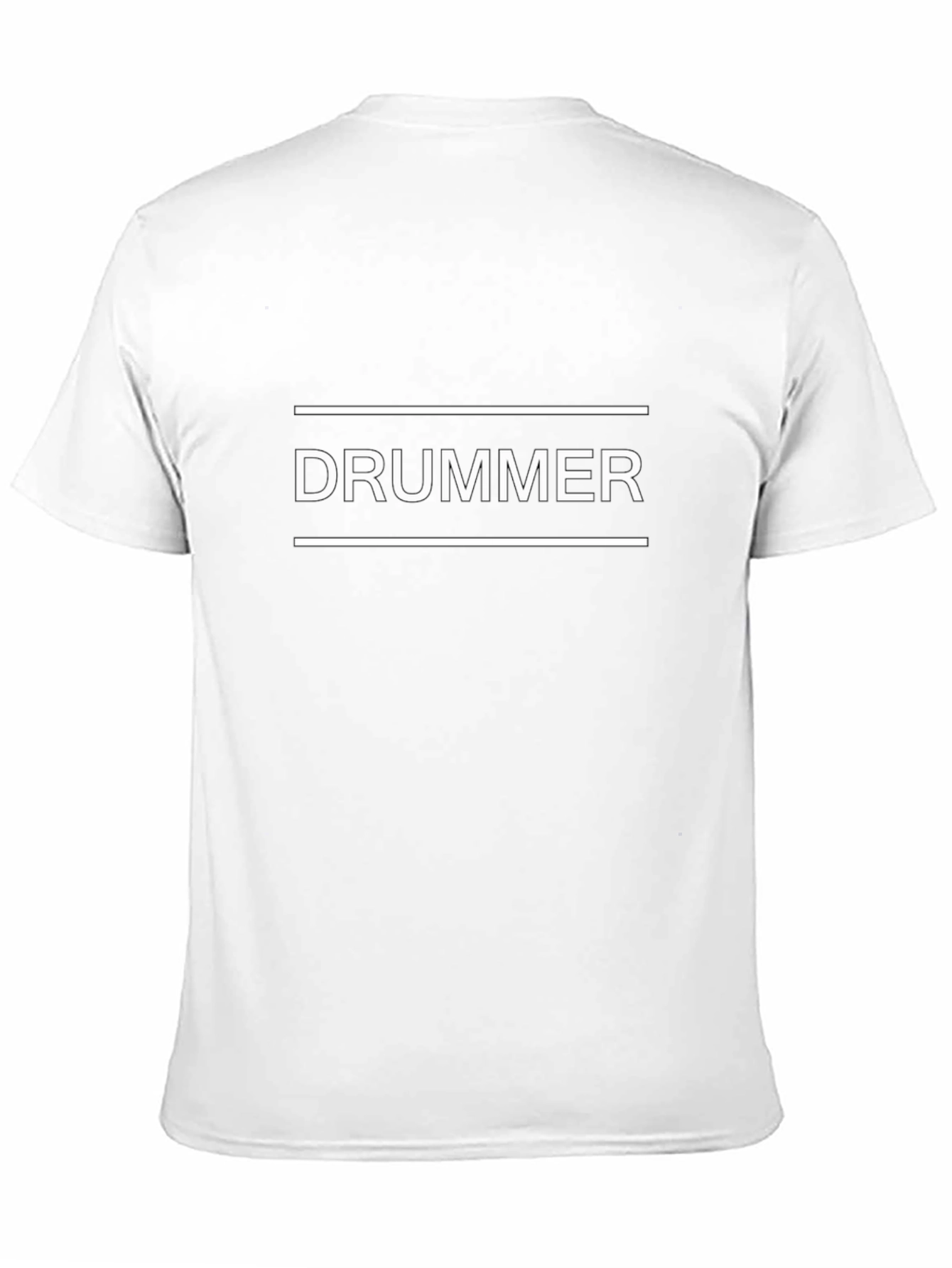 Drummer Graphic T-Shirt - Music Lover Tee