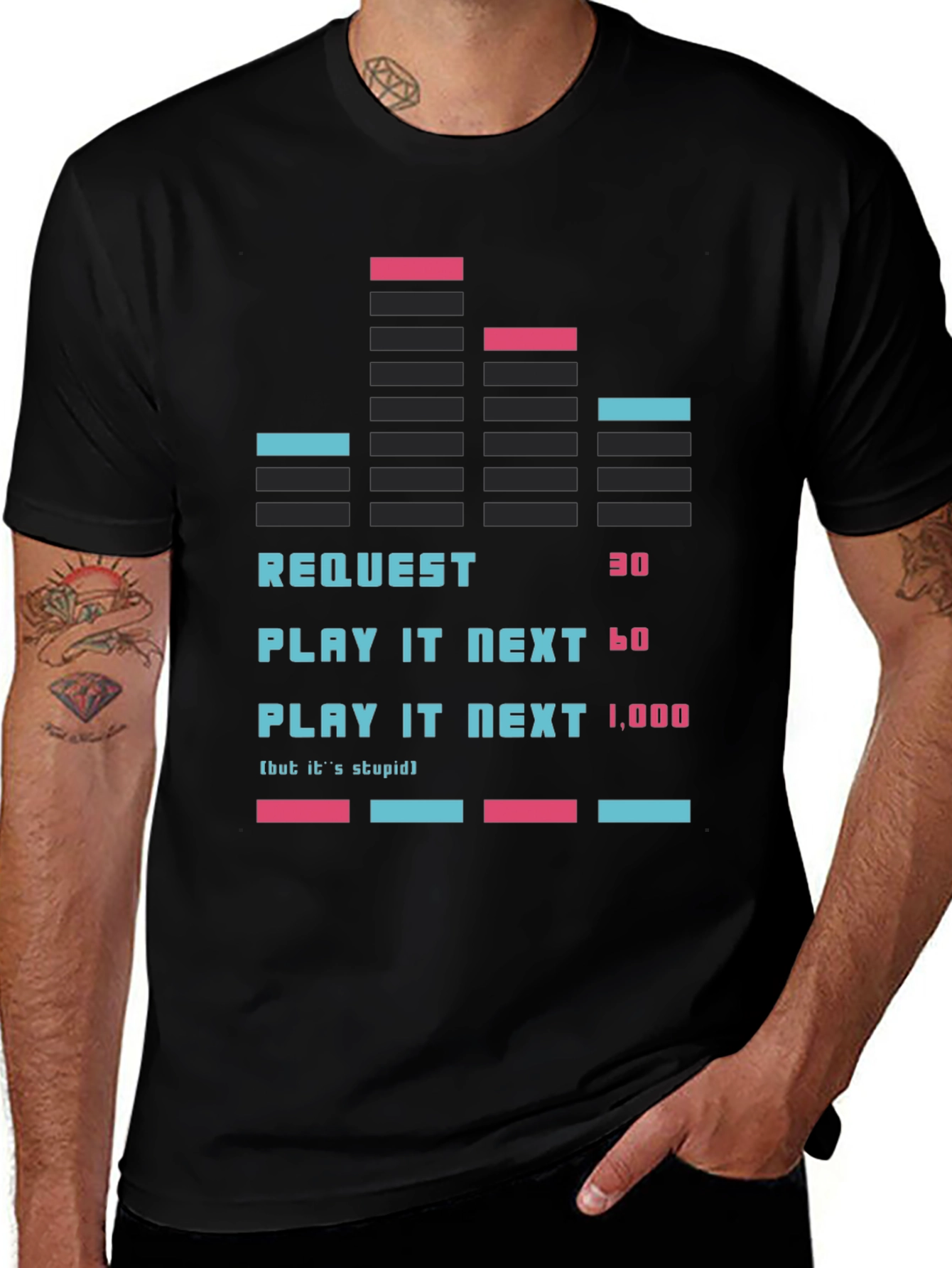 Retro Game Music Request T-Shirt