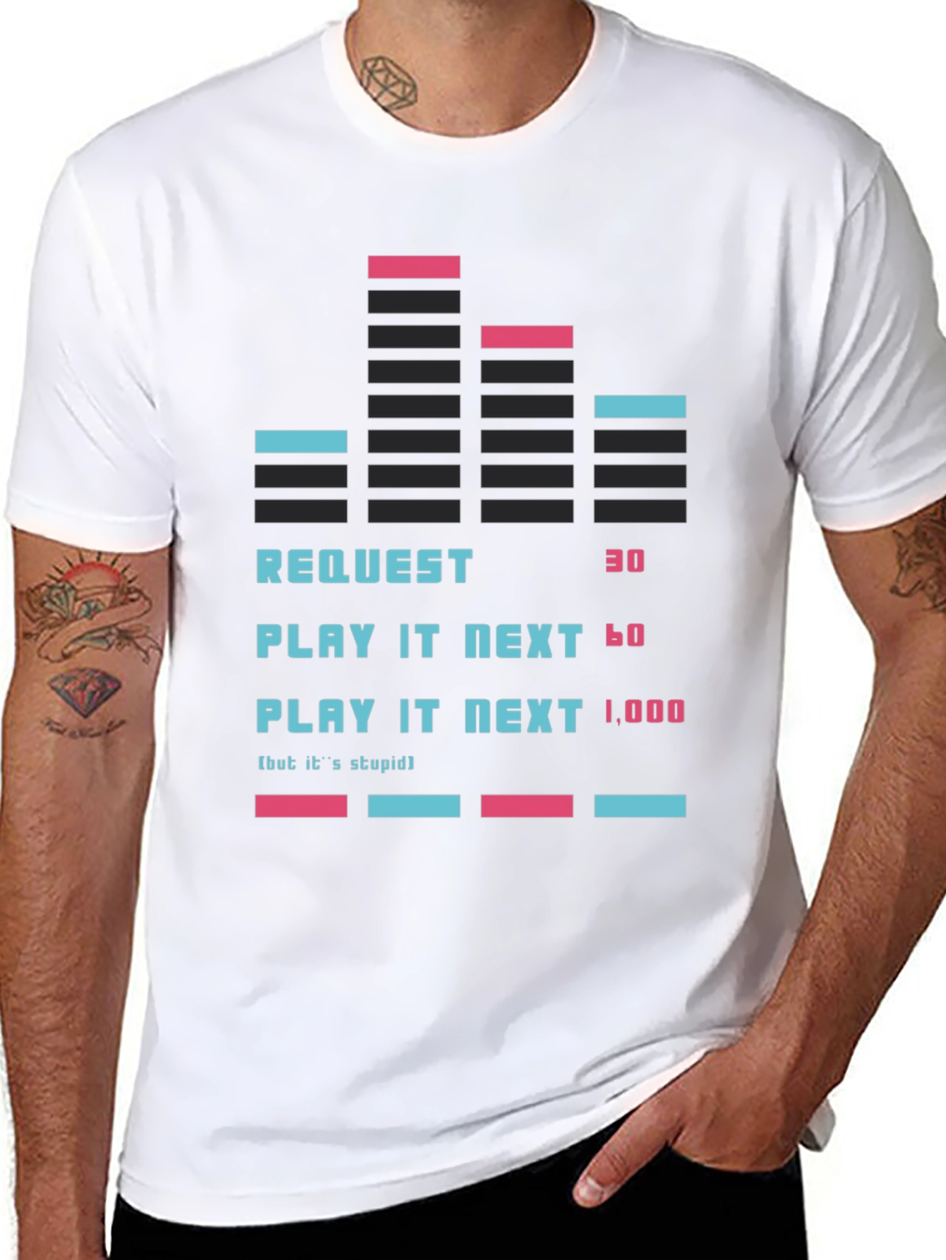 Retro Game Music Request T-Shirt