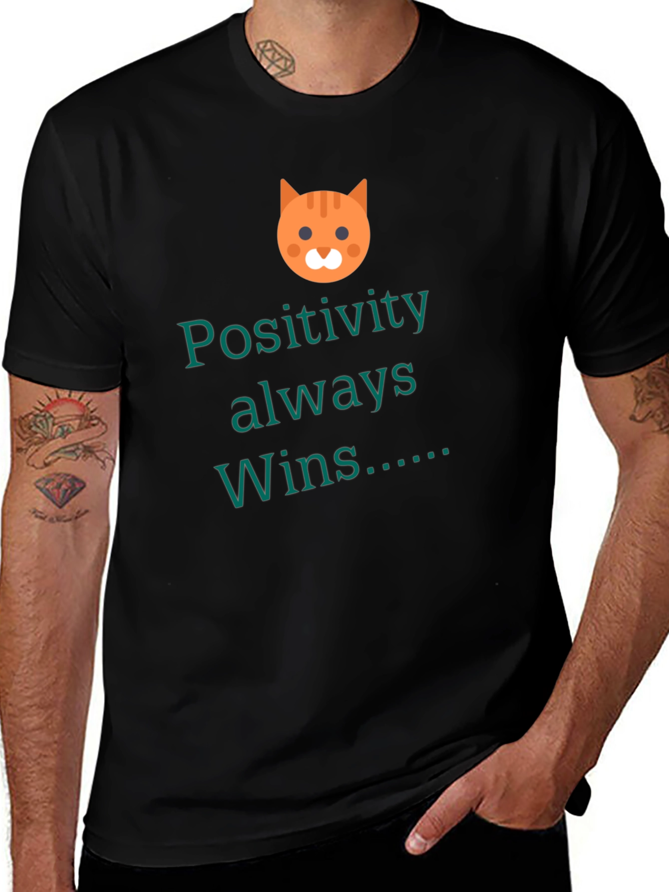Positivity Wins Graphic Tee