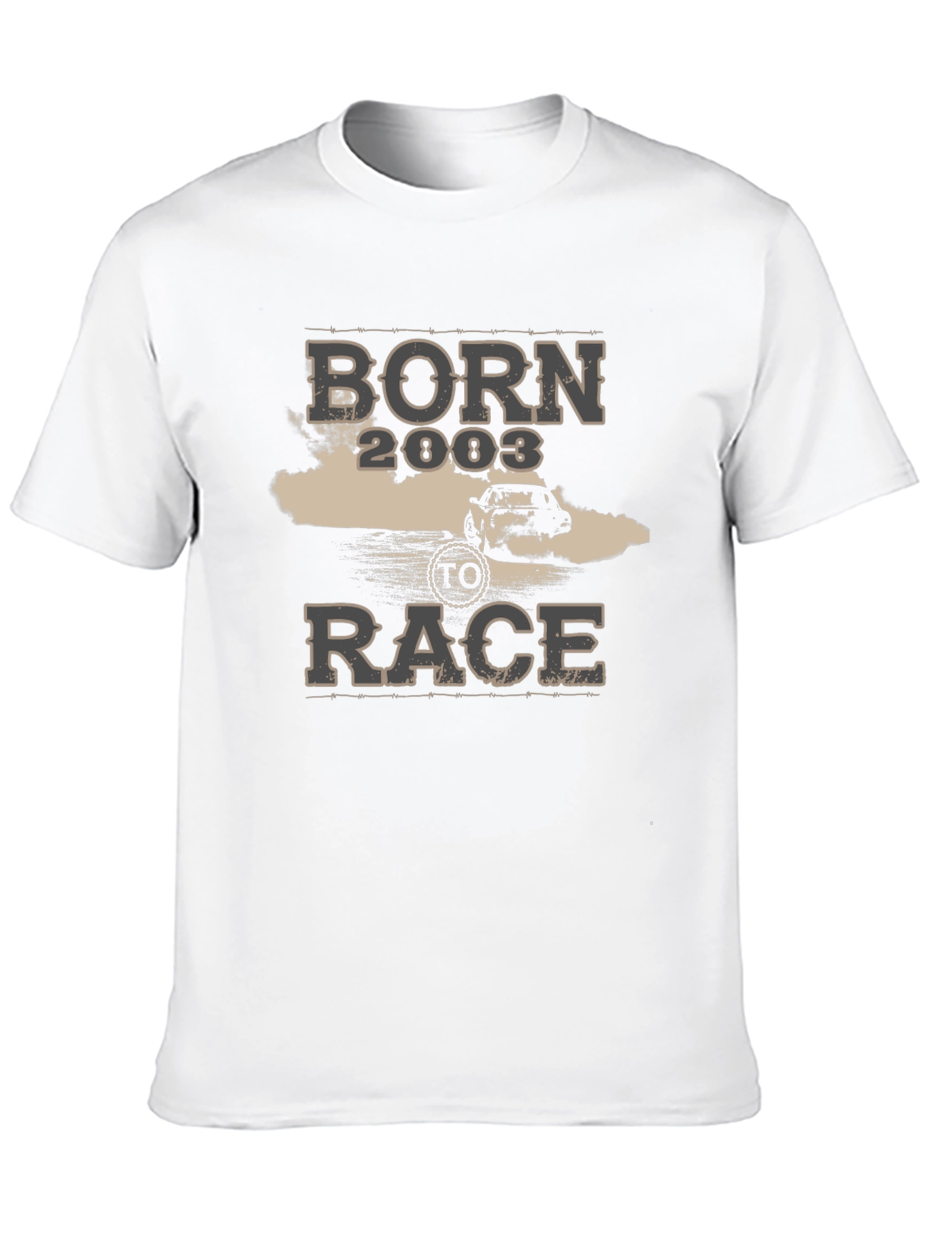 Born 2003 To Race T-Shirt - Black