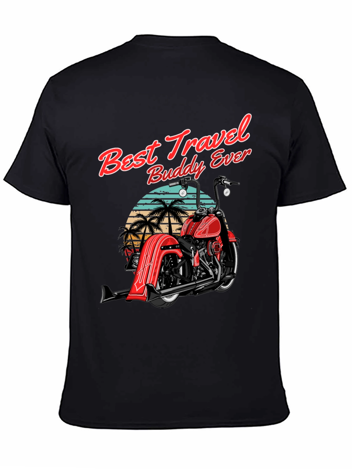 Best Travel Buddy Motorcycle T-Shirt
