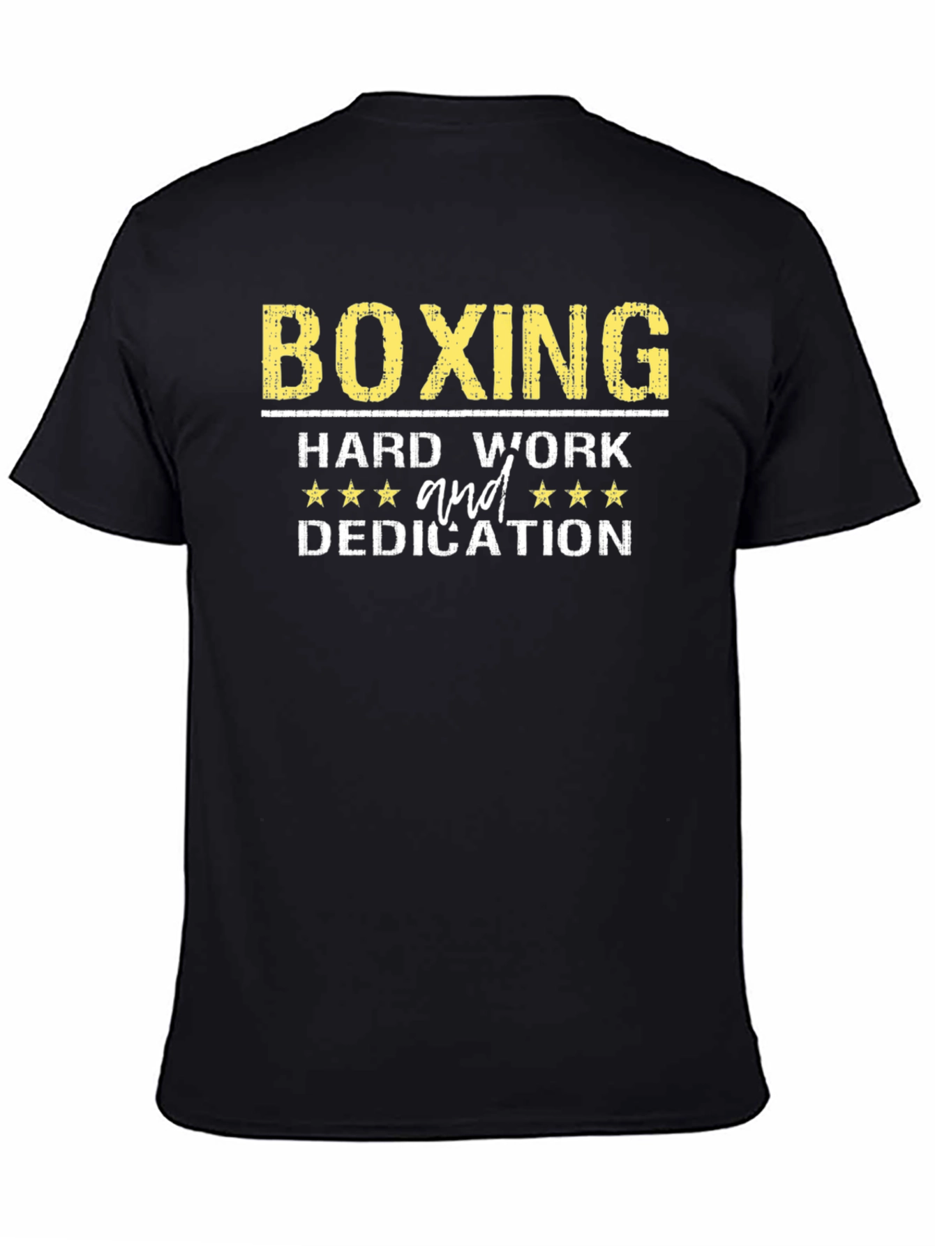 Boxing Hard Work and Dedication Graphic Tee