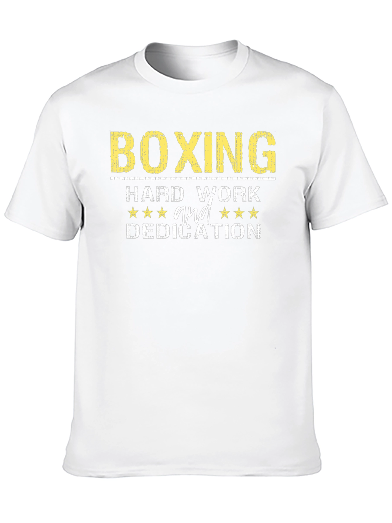 Boxing Hard Work and Dedication Graphic Tee