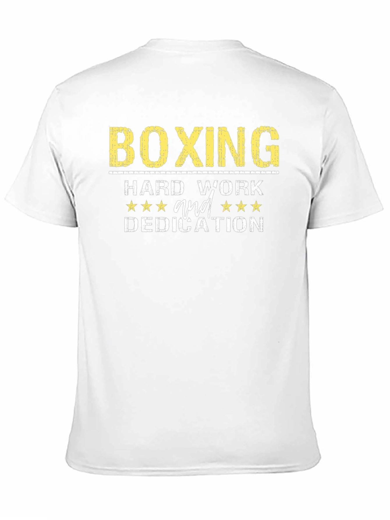 Boxing Hard Work and Dedication Graphic Tee