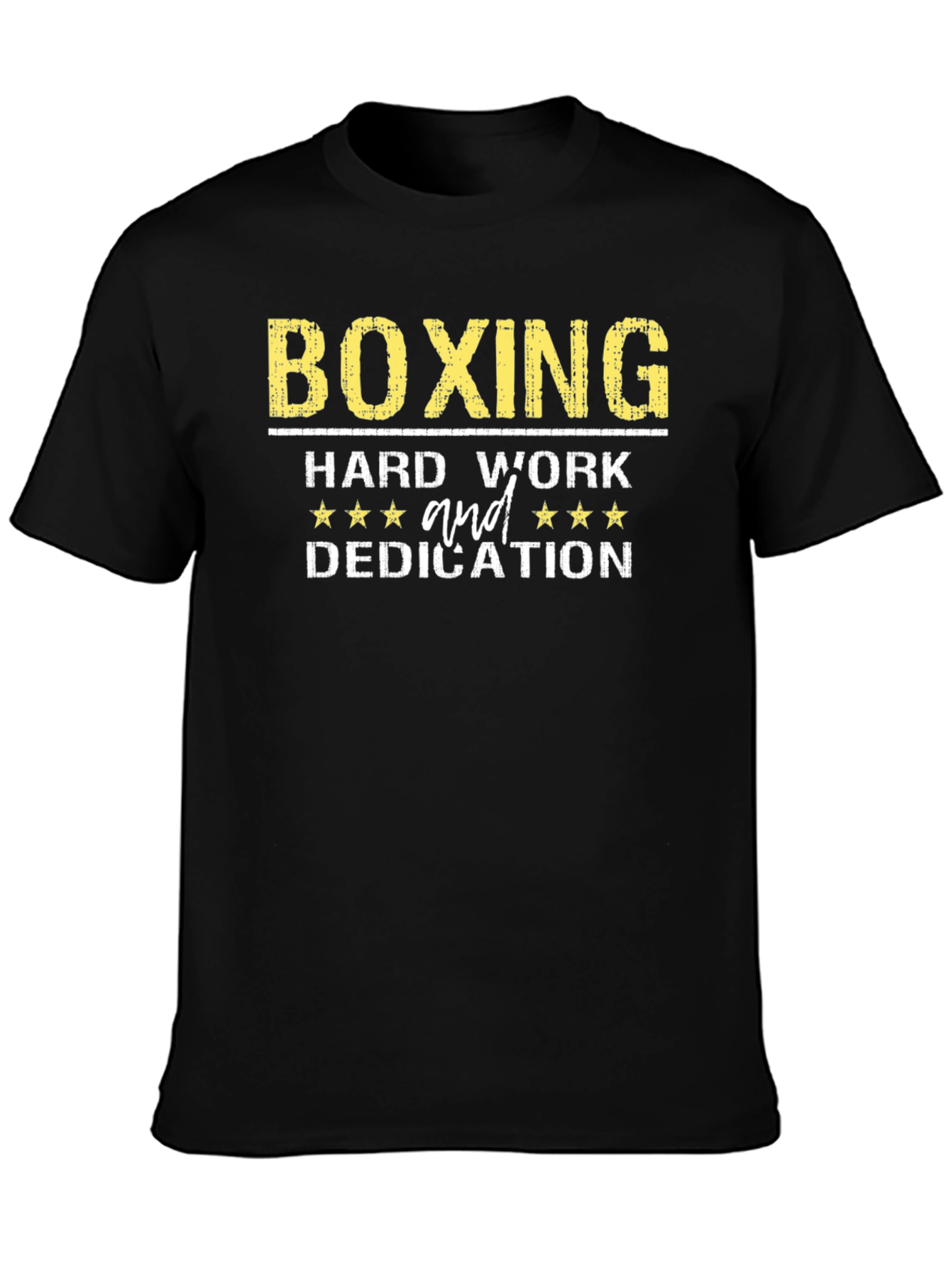 Boxing Hard Work and Dedication Graphic Tee
