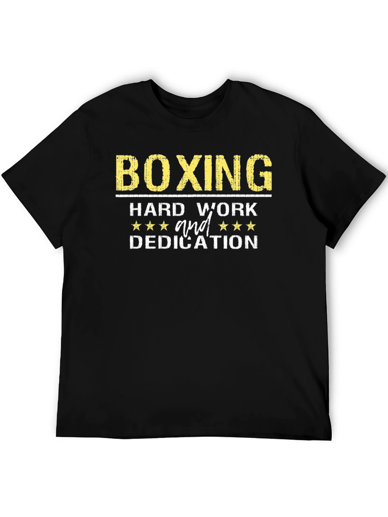 Boxing Hard Work and Dedication Graphic Tee