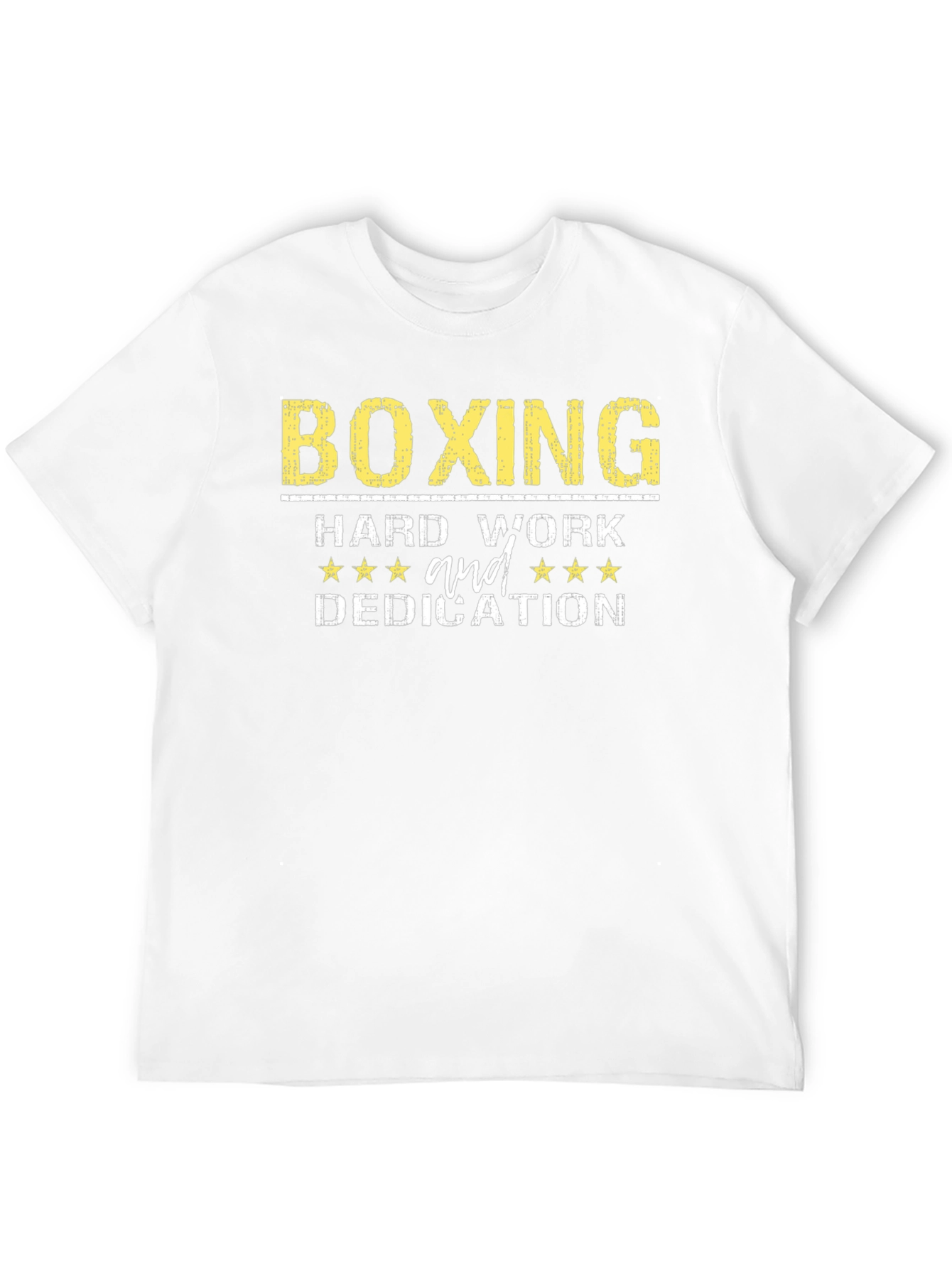 Boxing Hard Work and Dedication Graphic Tee