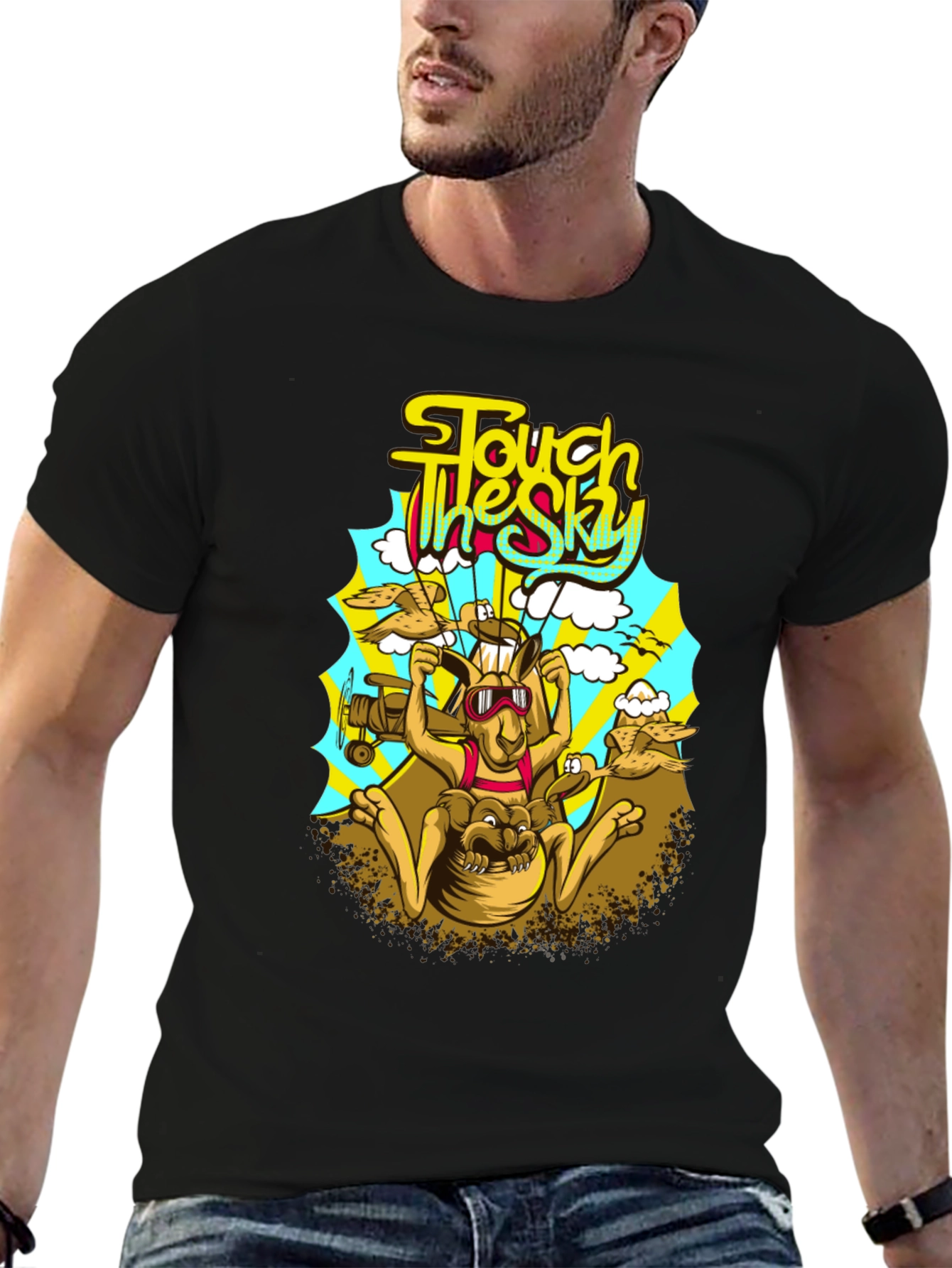Touch the Sky Kangaroo T-Shirt