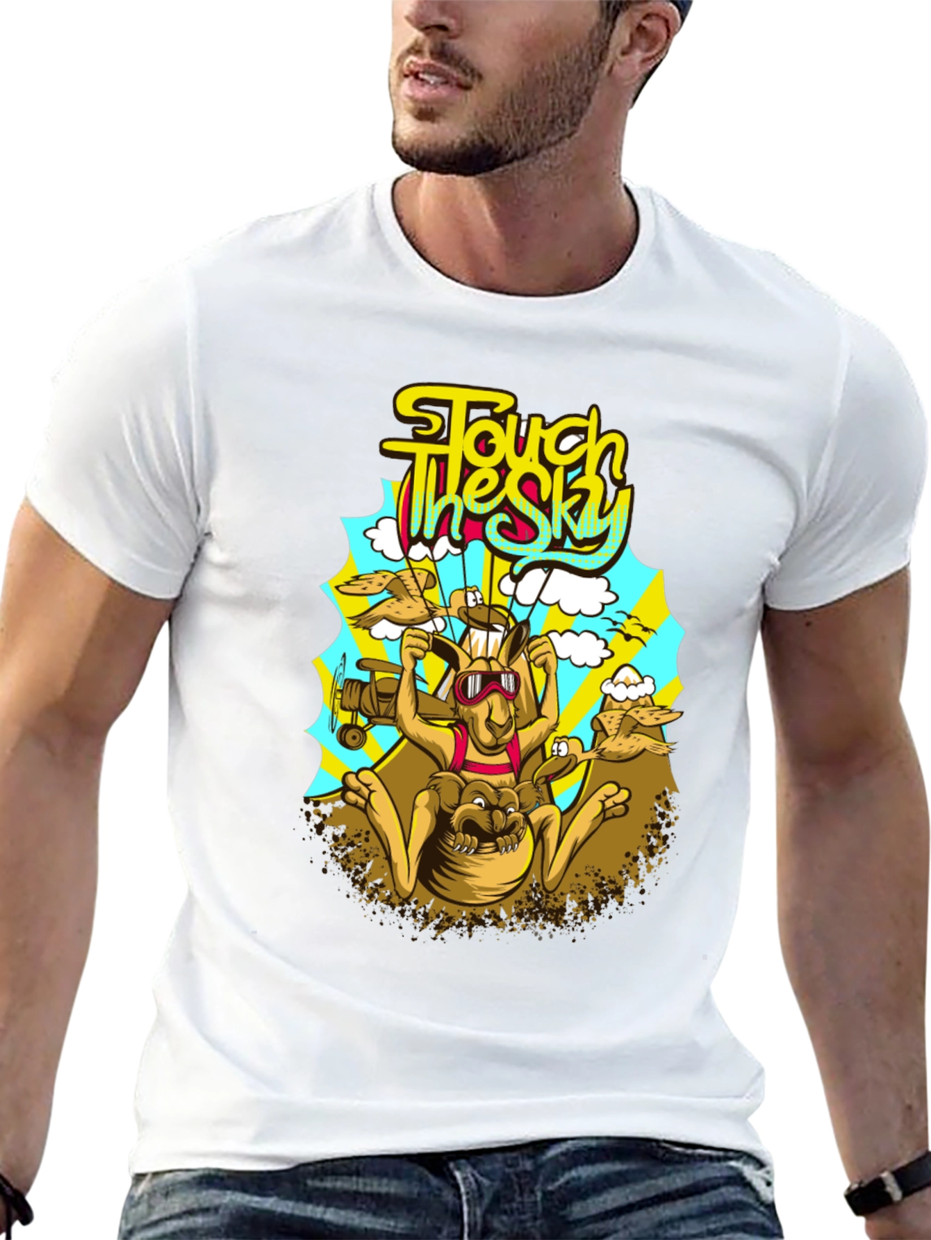 Touch the Sky Kangaroo T-Shirt